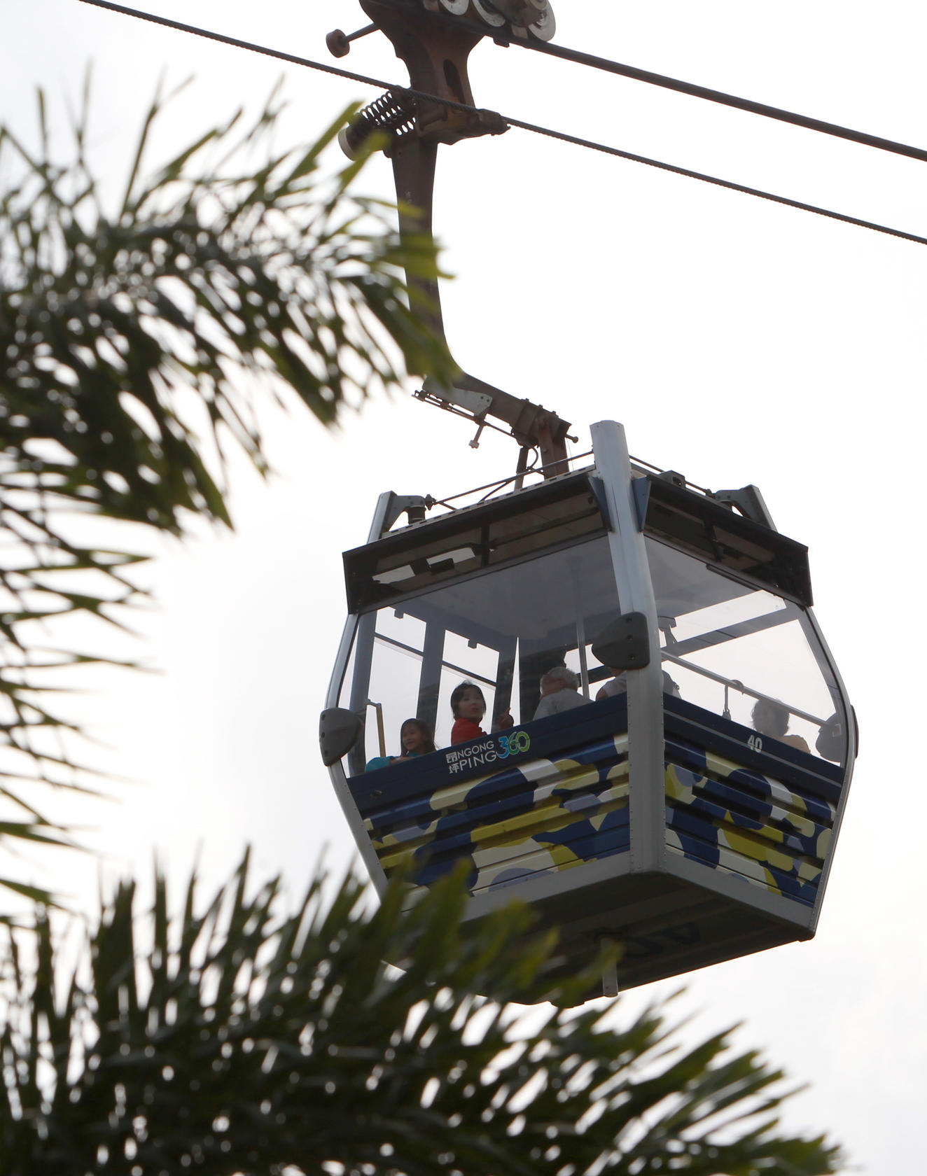 The Ngong Ping cable car may be extended to Tai O. Photo: SCMP Pictures