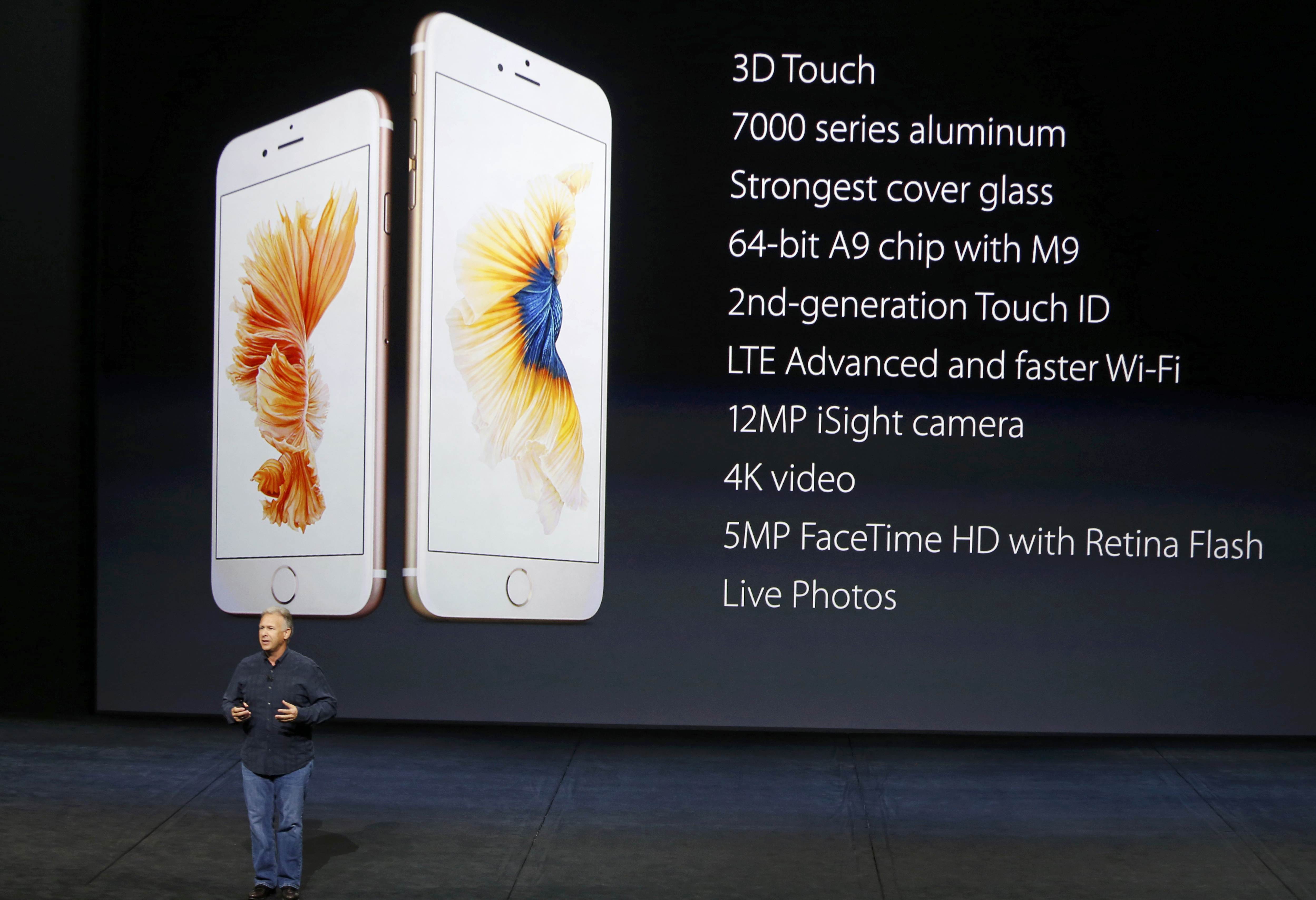 Apple unveils new iPhone, bigger iPad, revamped online video box for TV