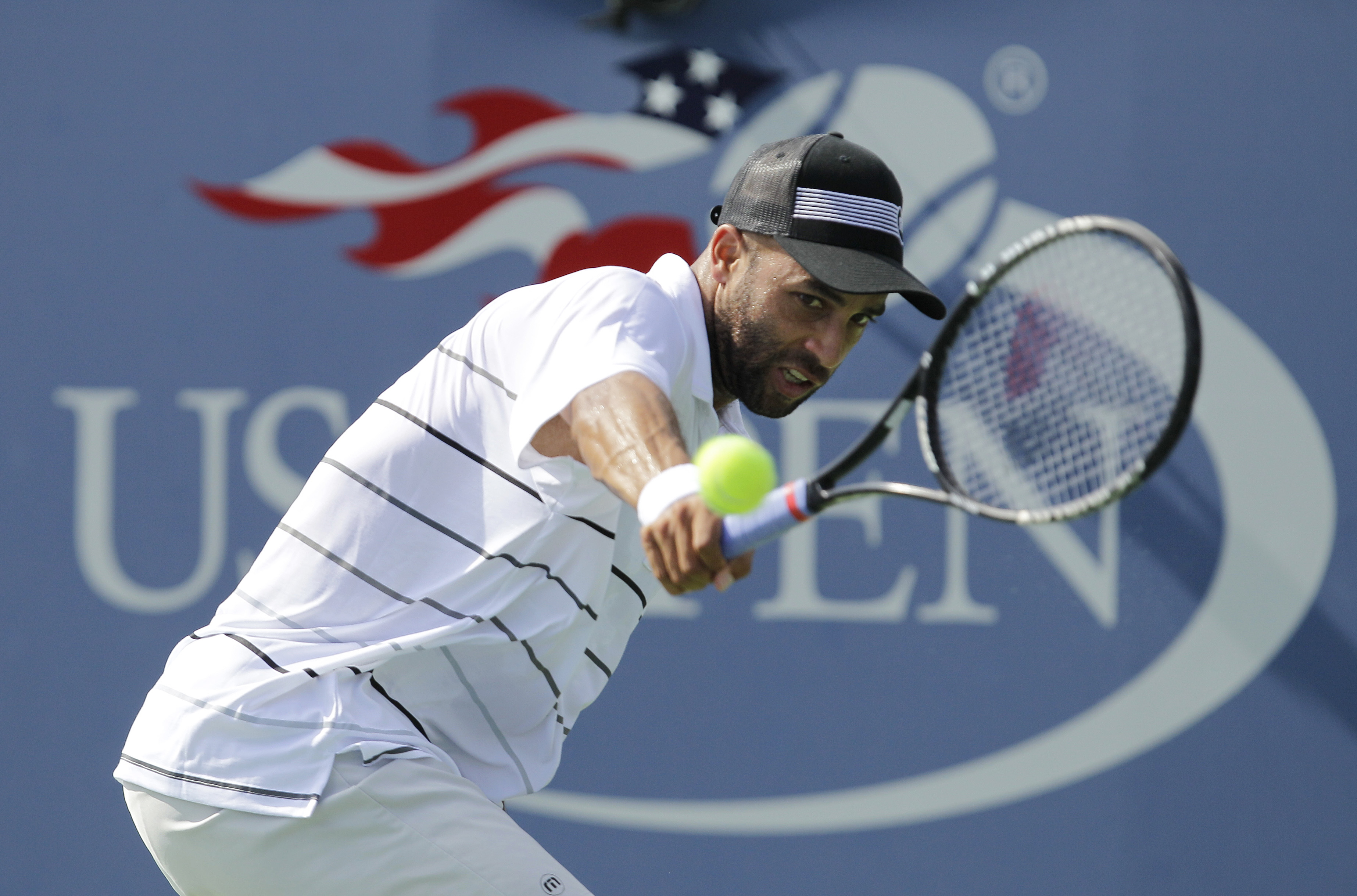 James Blake is insisting on an apology from the officers involved in incident that saw him slammed to the ground. Photo: AP