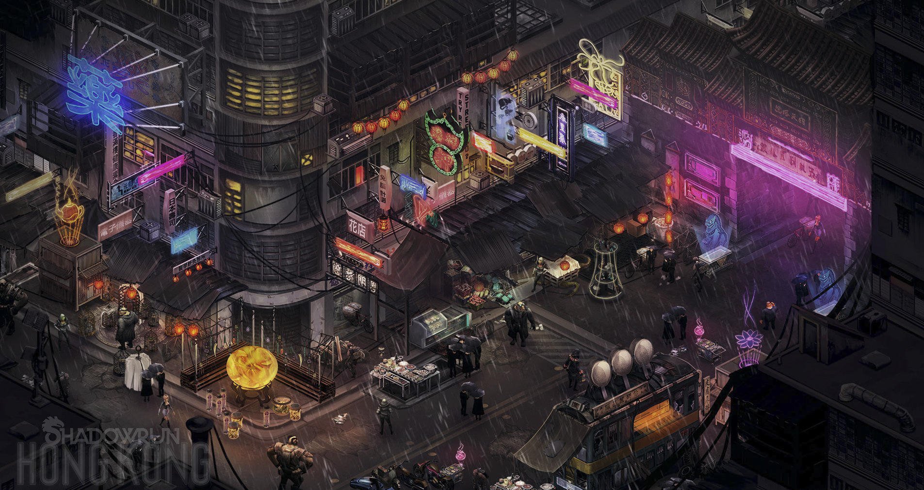 In Shadowrun: Hong Kong, the city finally gets the video game