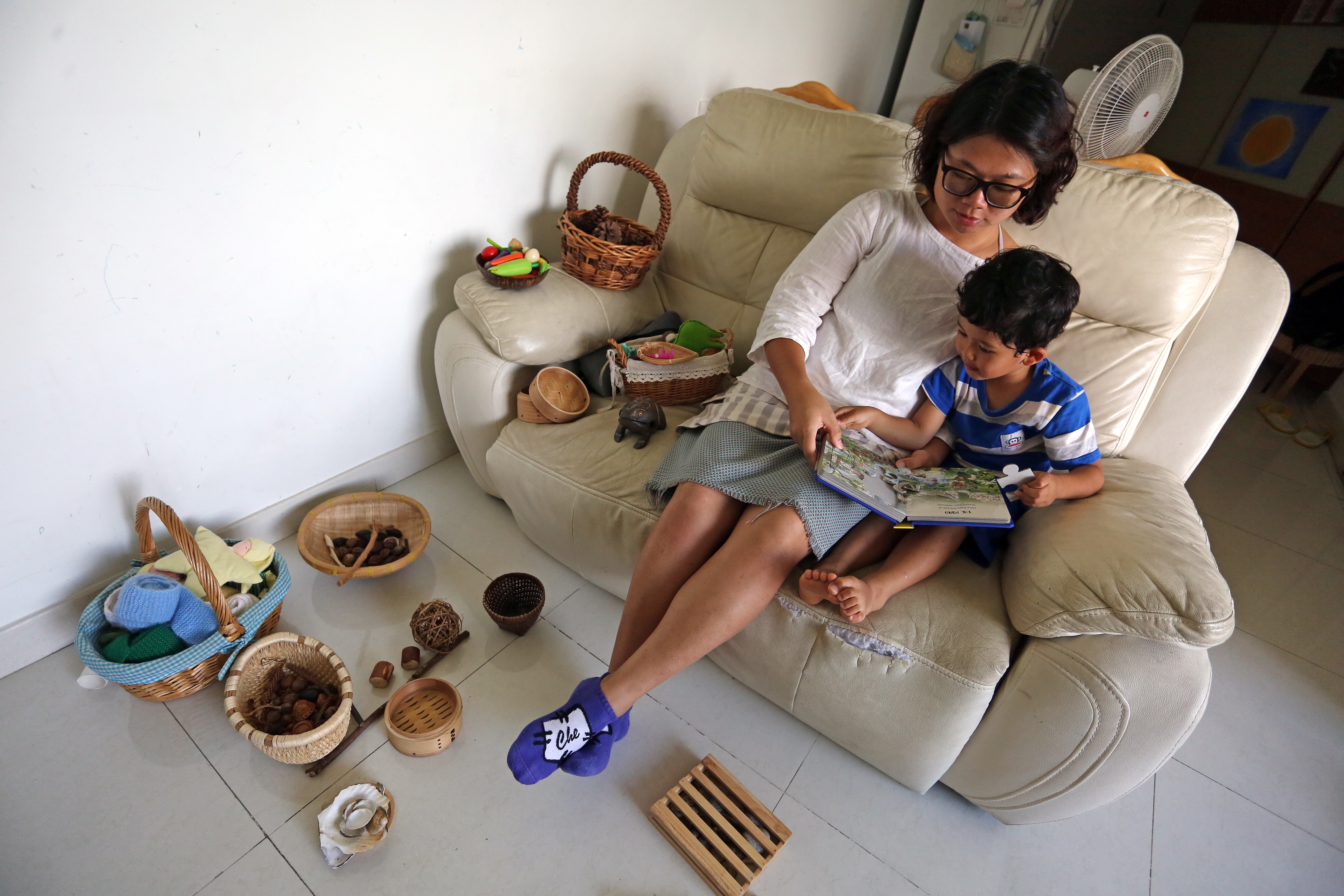 A common argument for homeschooling in Hong Kong centres on the spoon-fed character of formal schooling. Photo: Jonathan Wong