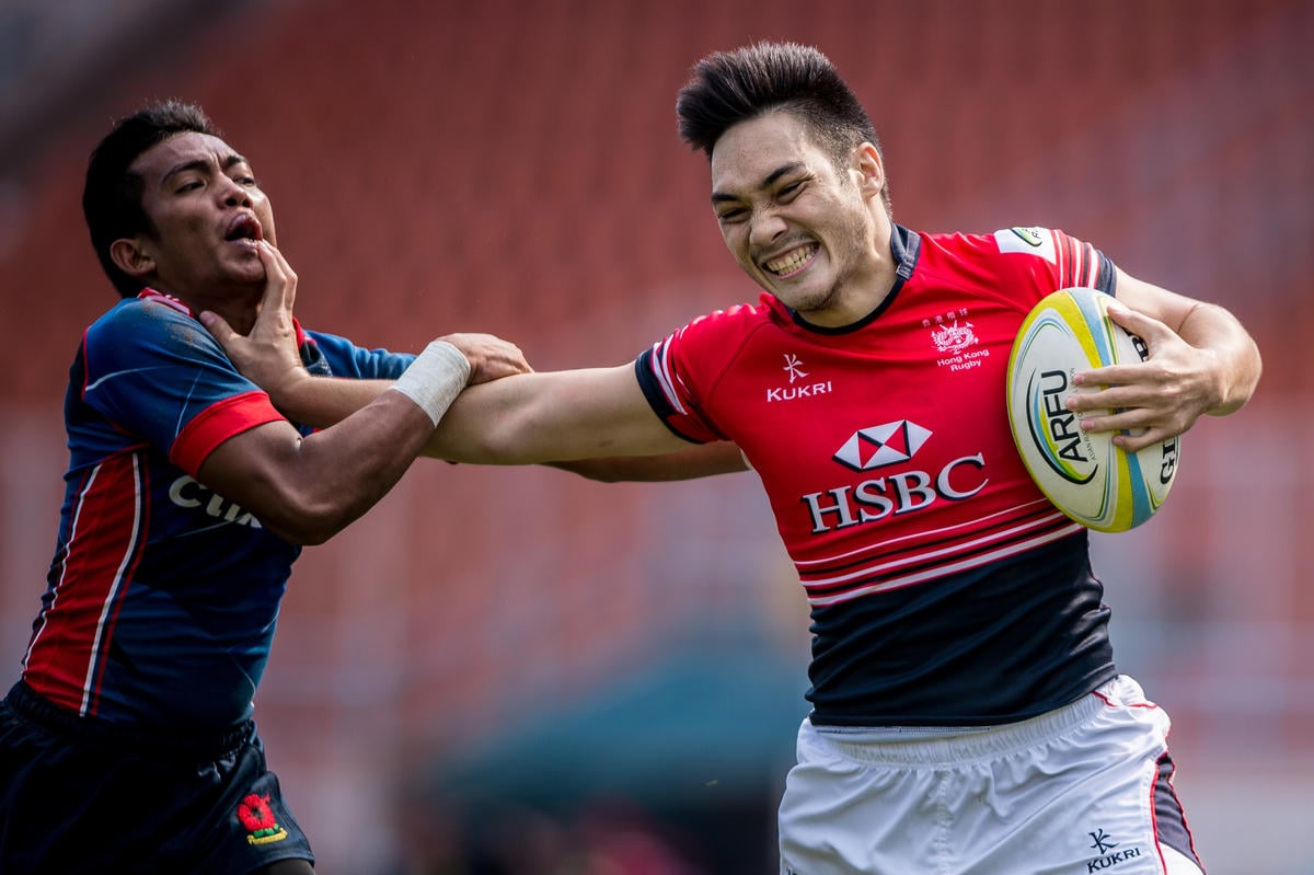 Calvin Hunter has earned his second start in the 2015 Asia Rugby Sevens Series at the Thailand Sevens. Photos: HKRU