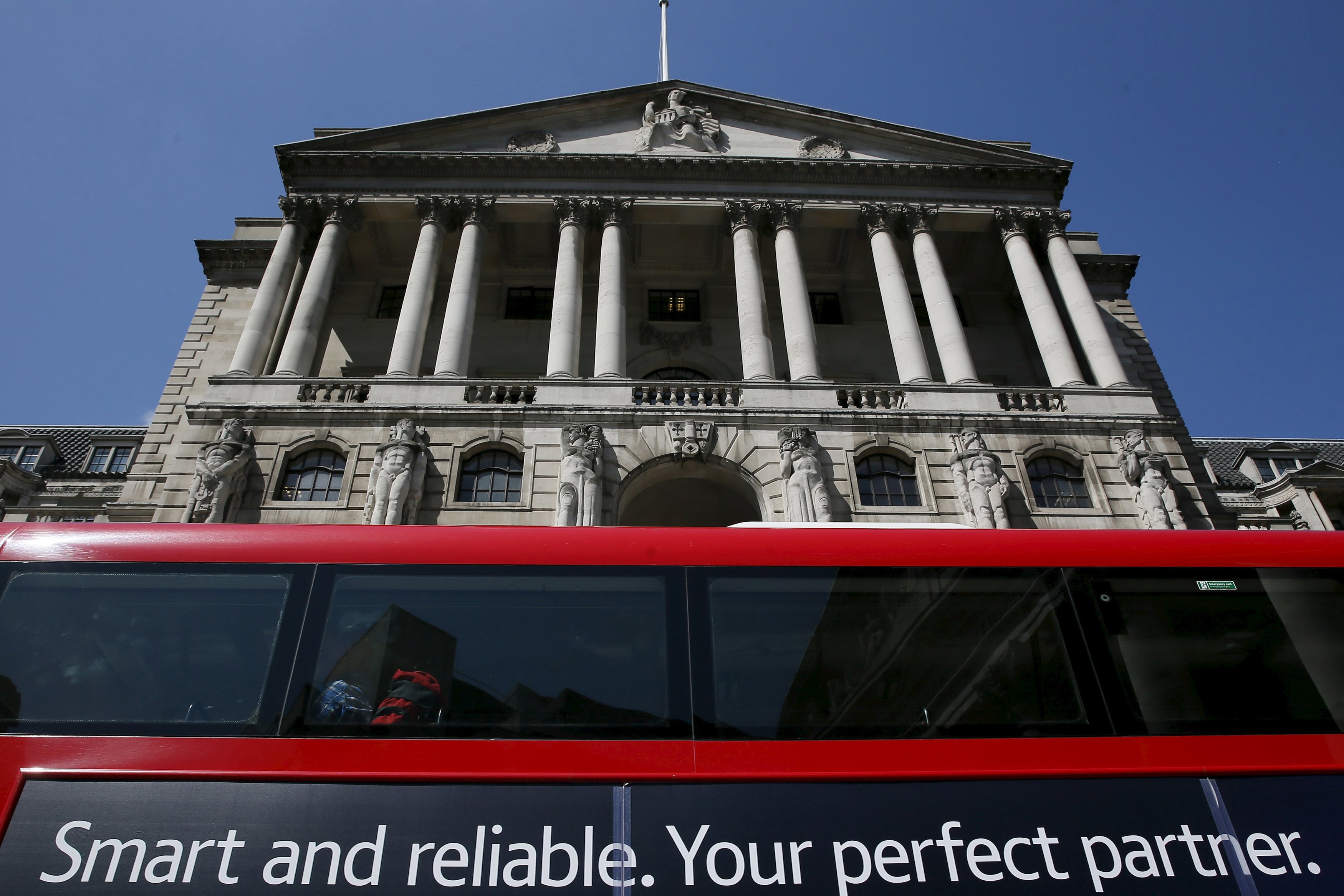 A Bank of England official says the bank must balance growth against a slowdown in emerging economies. Photo: Reuters