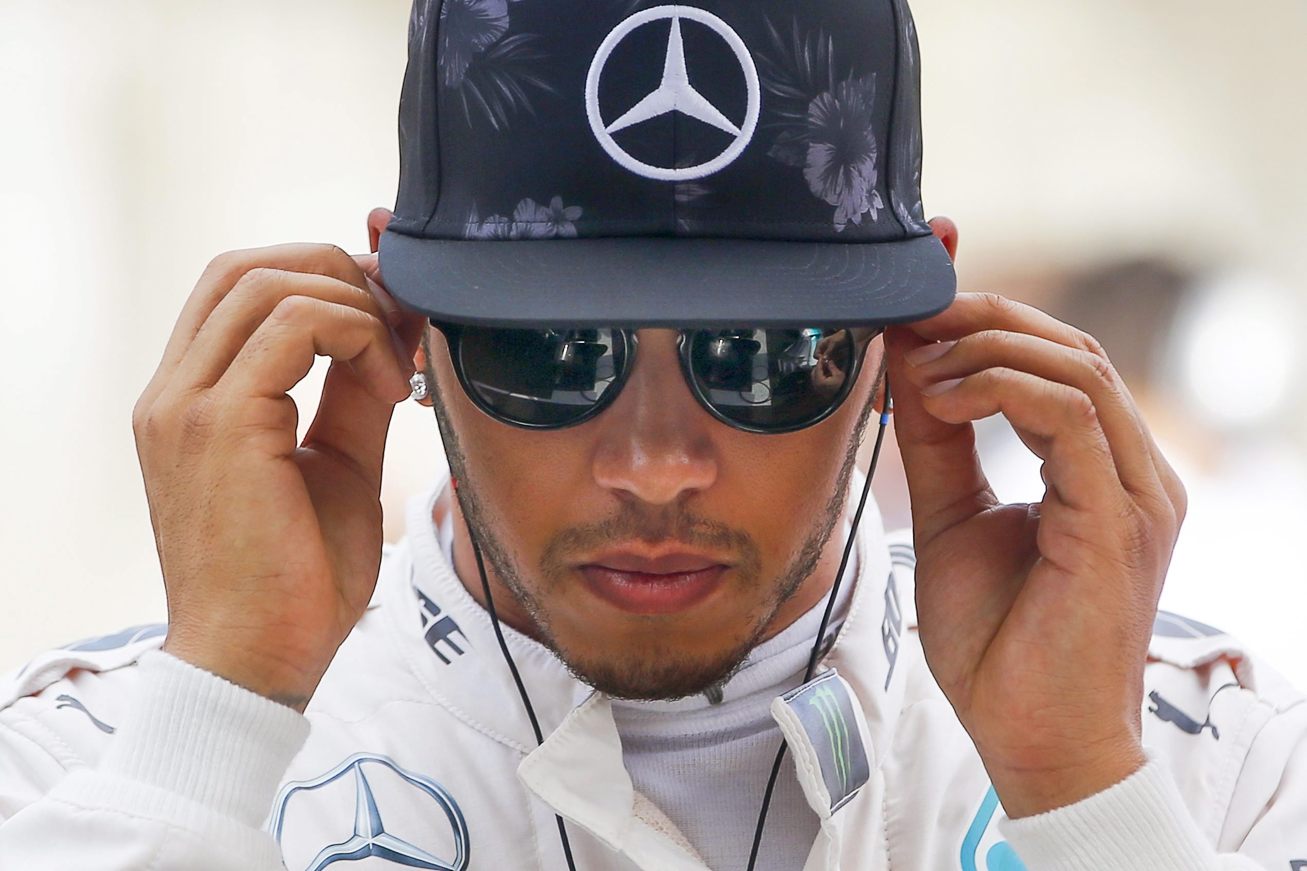 Lewis Hamilton's drive was Senna-esque. Photo: EPA