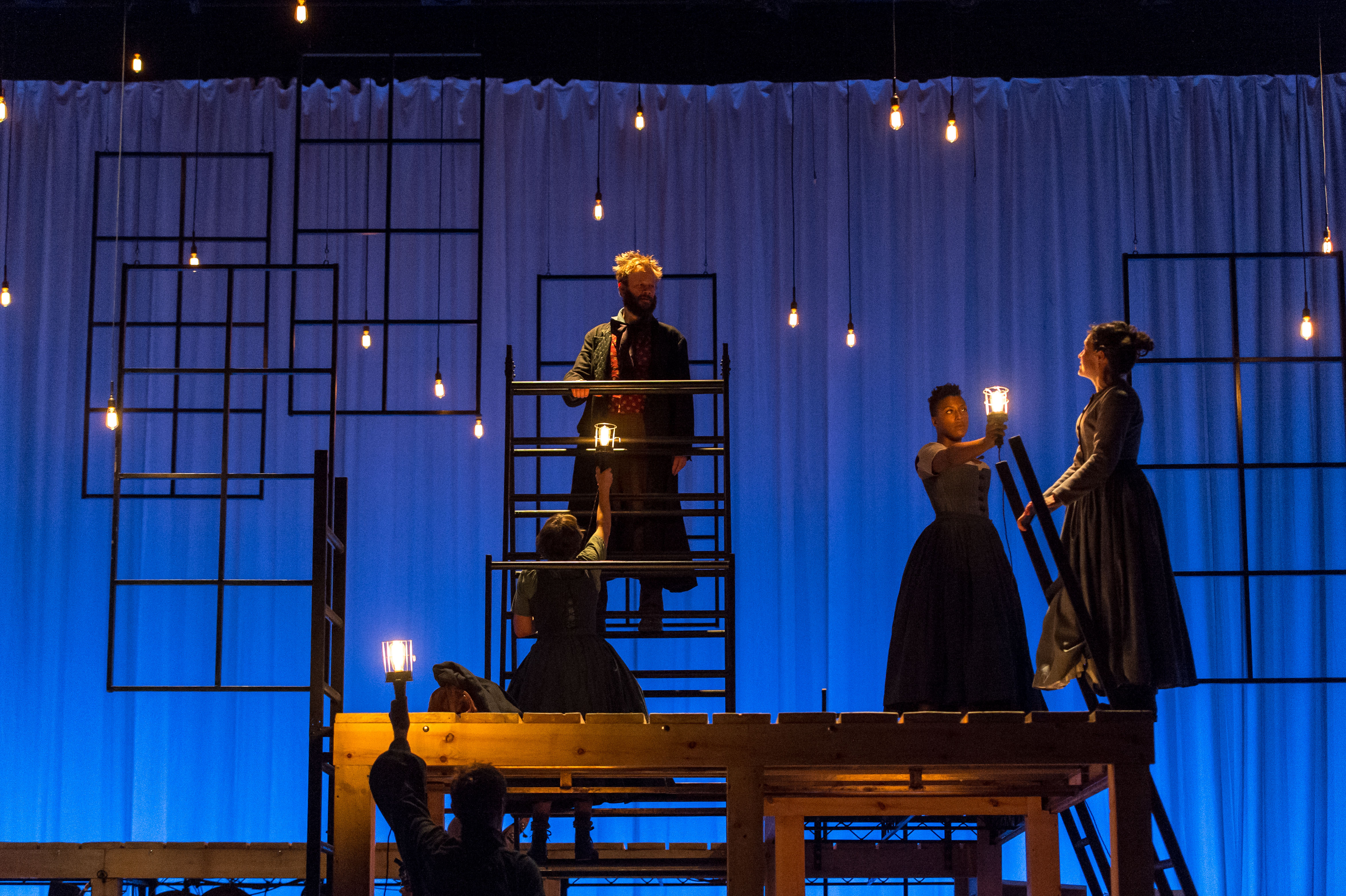 A scene from the Bristol Old Vic/National Theatre production of Jane Eyre. Photo: Manuel Harlan