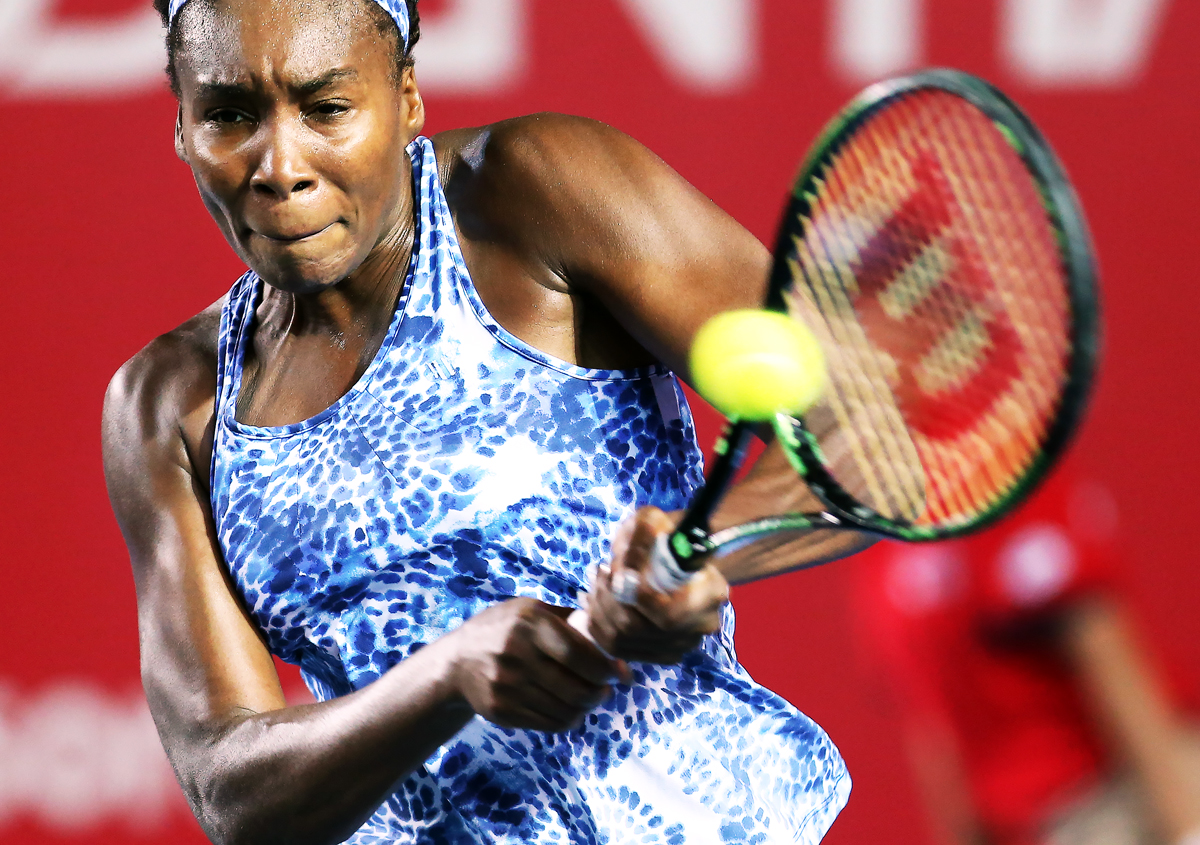 Venus Williams had to use all her experience to see off qualifier Yuliya Beygelzimer at the Hong Kong Open on Tuesday. Photos: K.Y. Cheng