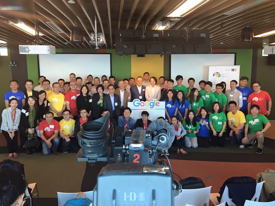 Google EYE Program Hong Kong team mates meet their peers in Taipei (Photo: George Chen / SCMP)