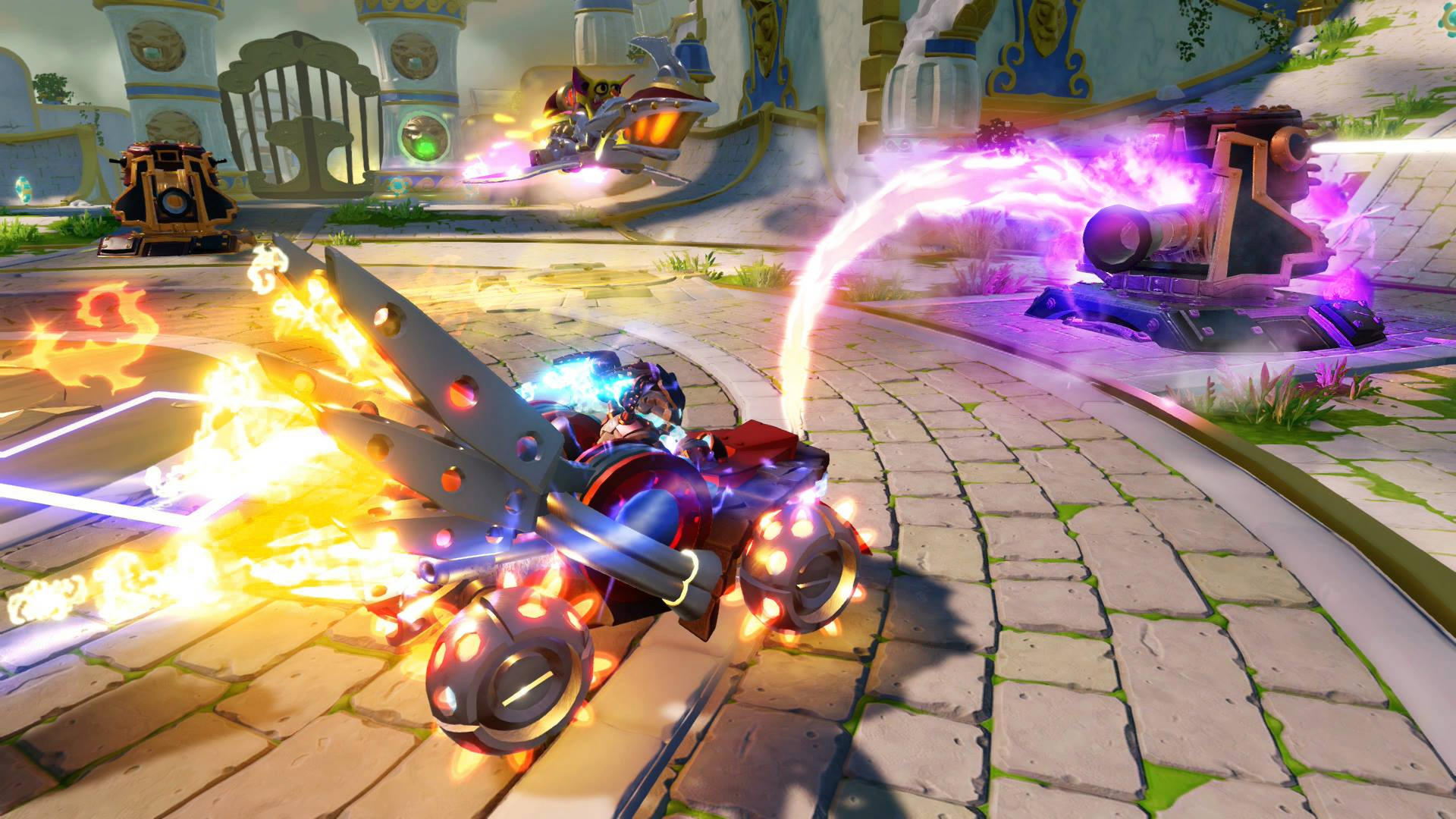 The latest Skylanders offers a variety of racing vehicles for air, land and water.  