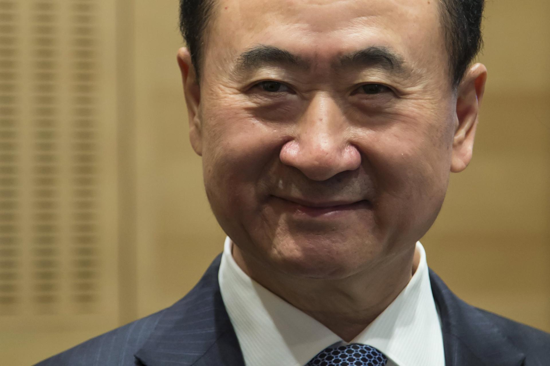 Tycoon Wang Jianlin. Photo: Reuters
