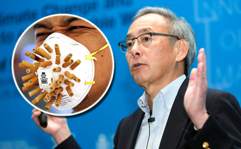 Based on the maths, Steven Chu hypothesises that the air quality in Beijing is tantamount to smoking one pack of cigarettes a day