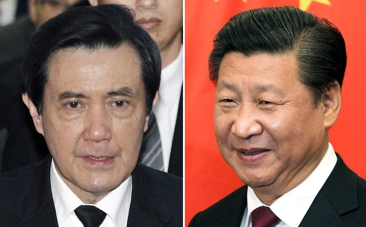 President Xi Jinping (right) and Taiwan's President Ma Ying-jeou, who will meet in Singapore on Saturday. Photos: Reuters