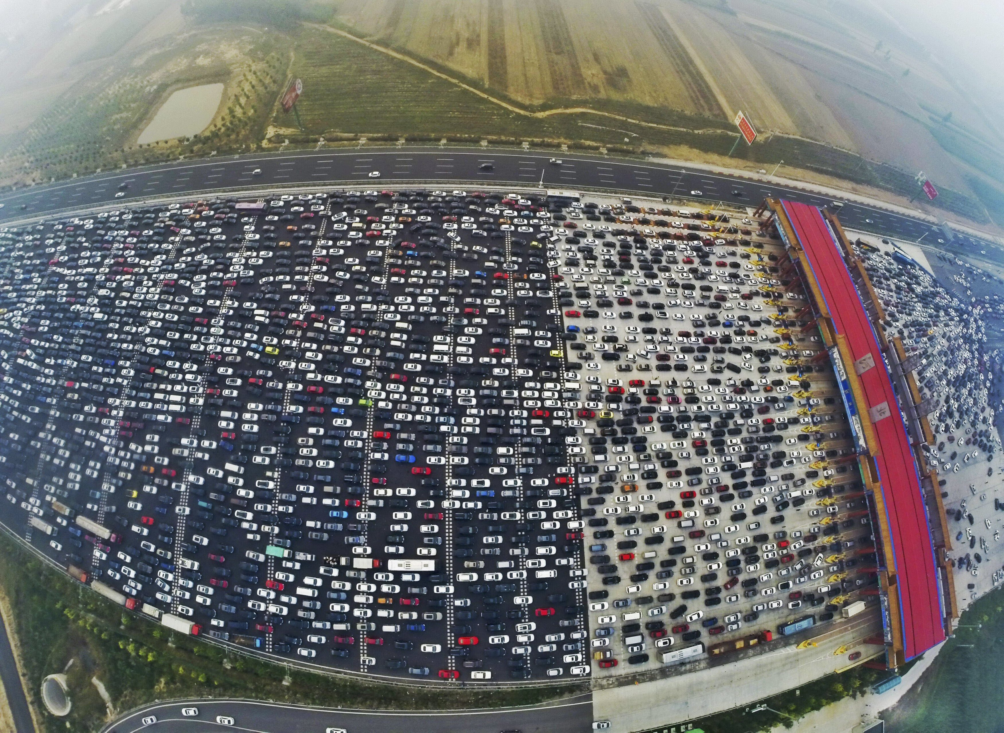 Beijing's notorious traffic is a gripe for many tourists. Photo: Reuters