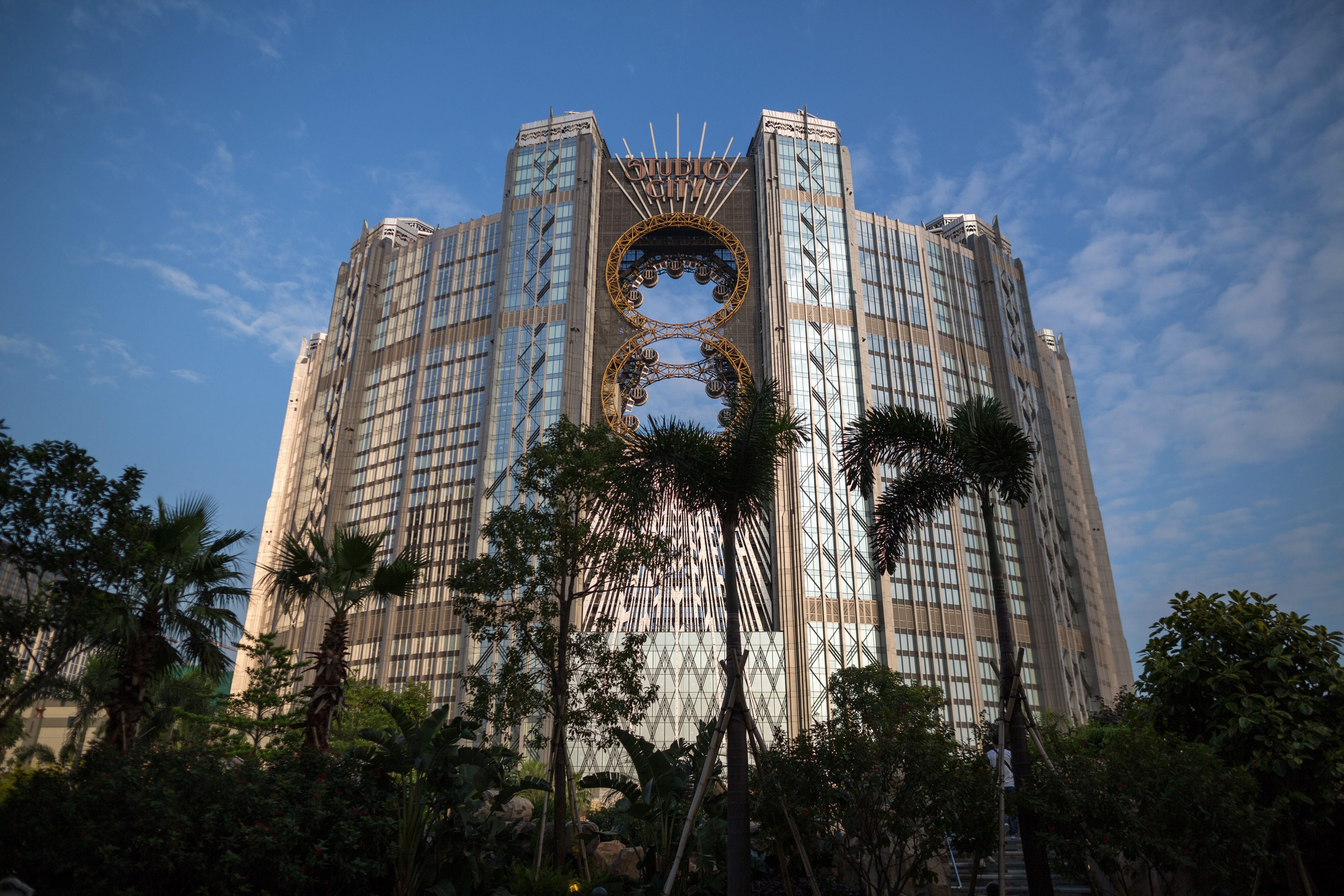 Melco Crown Entertainment's Studio City casino resort opened last week. Photo: EPA 