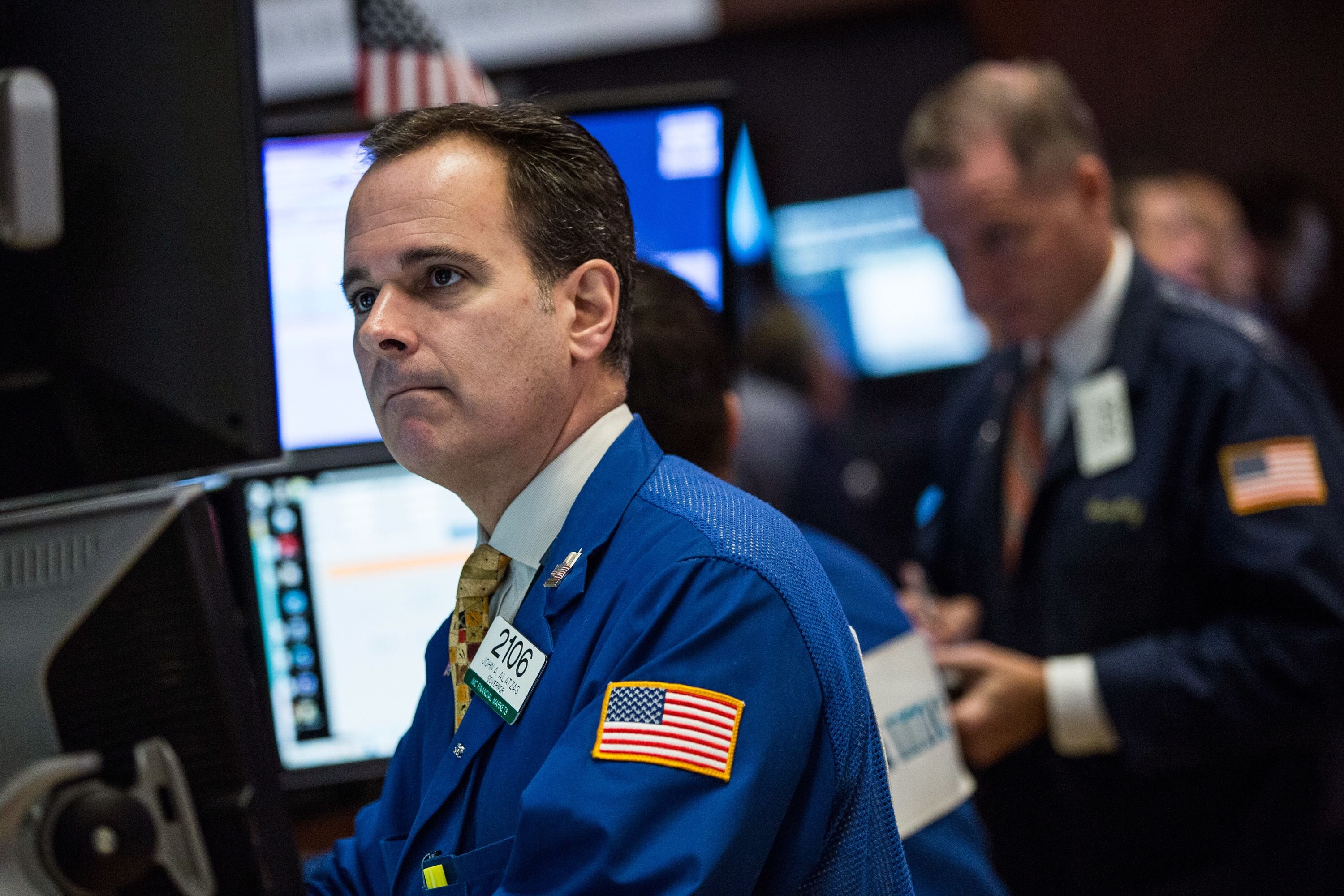 US stocks retreated after a six-week rally, as the increased probability of an interest rate increase rippled through global markets. Photo: AFP