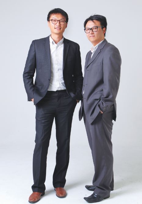 Andy Wu, General Manager (left) and Derek Wu, CEO of Future Lighting Collection Limited