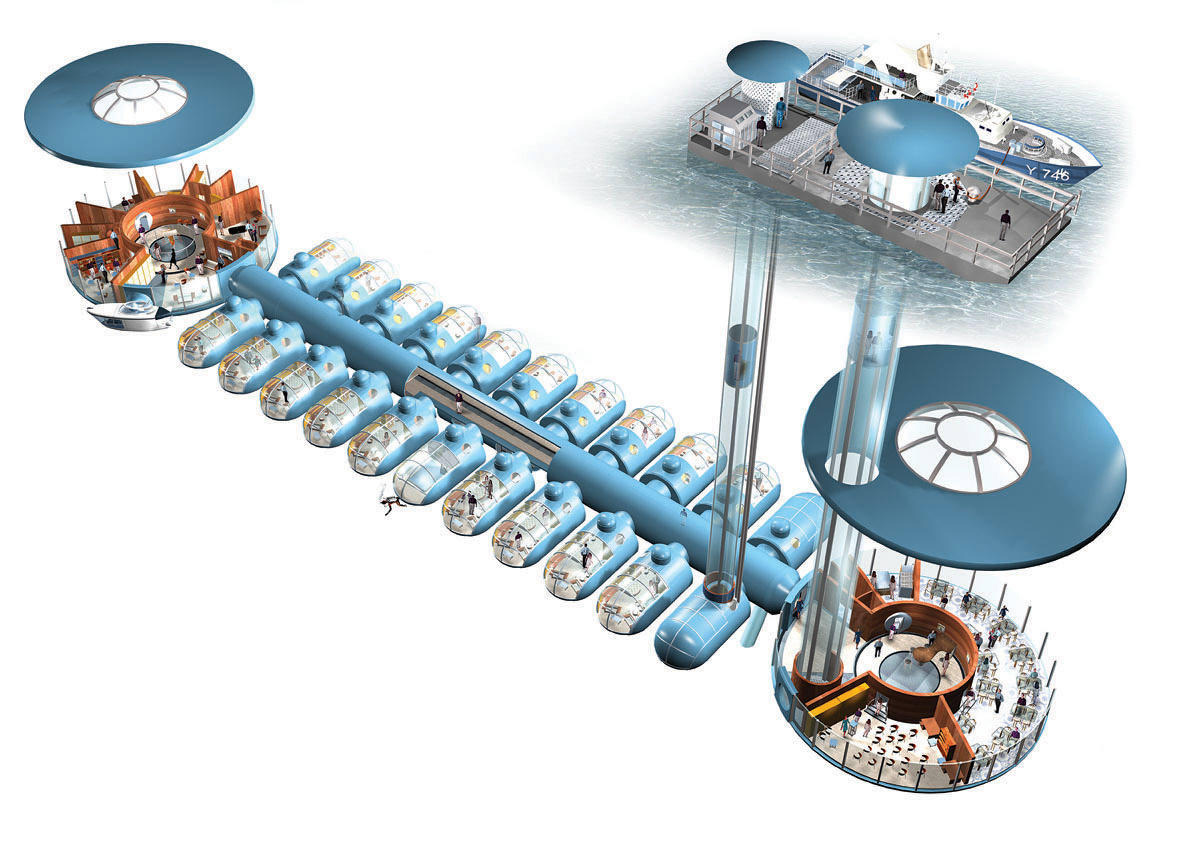 Plunging into Luxury: Exploring the World of Underwater Hotels and Resorts  - RTF | Rethinking The Future, image size:1200x857