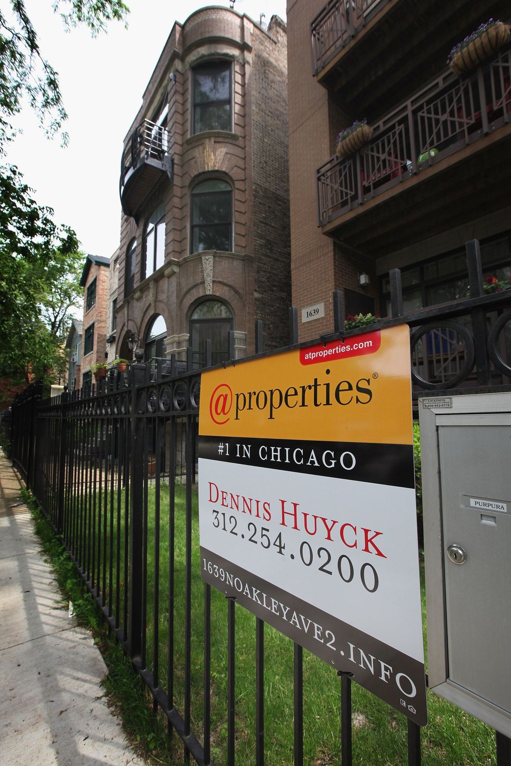 Chicago's housing market has been buoyant, with house prices trending upwards. Photo: AFP