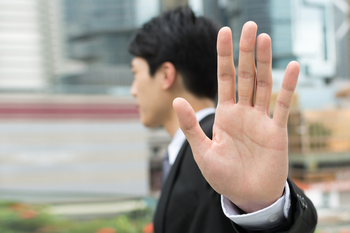 Chinese Number Hand Gestures