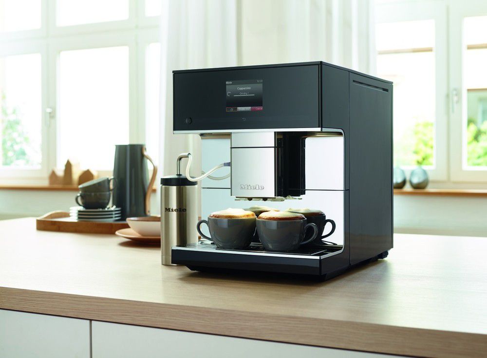 Tea for two from Miele’s new CM7 coffee maker.