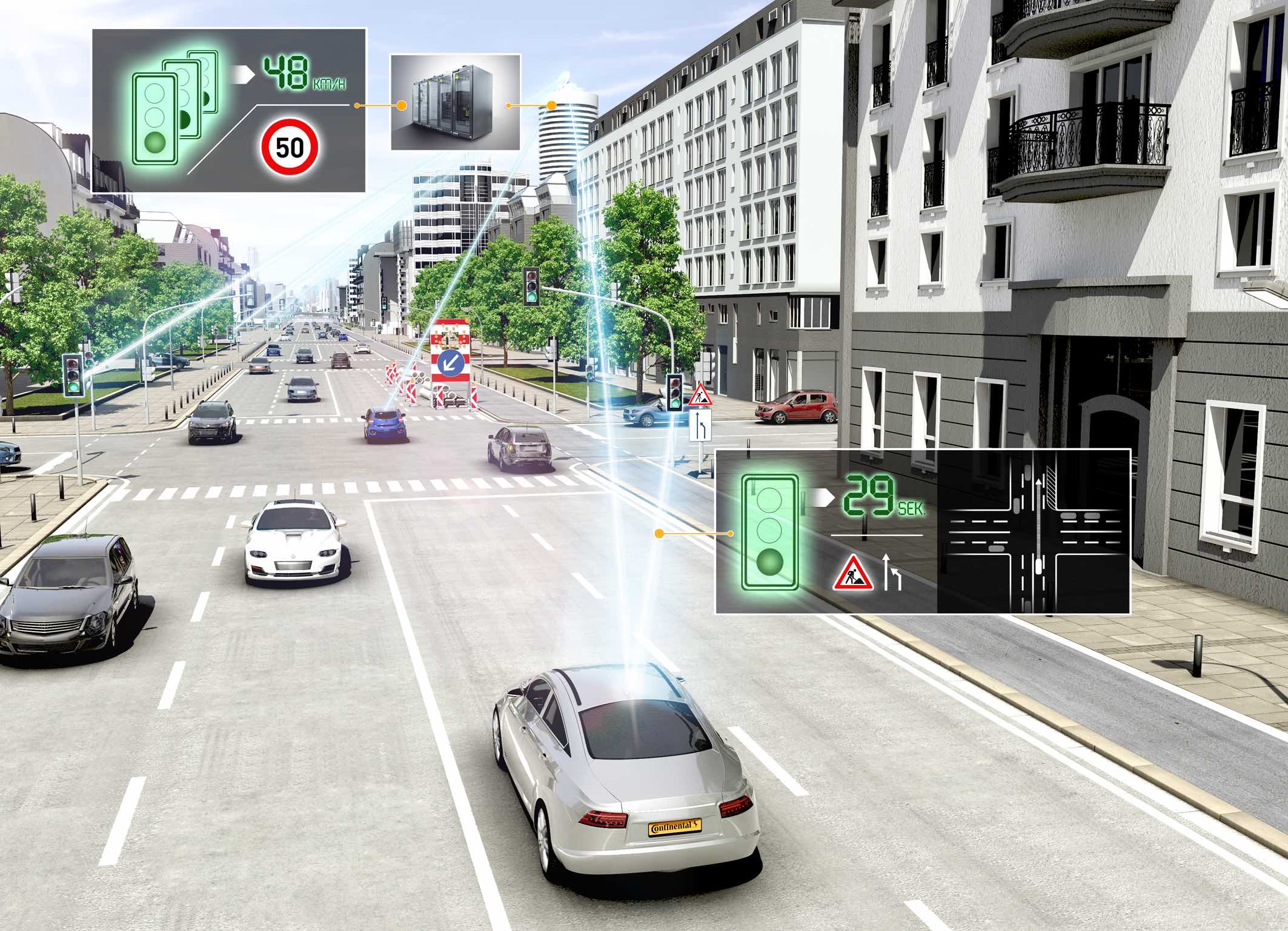 The connected car is coming soon to a motorway near you