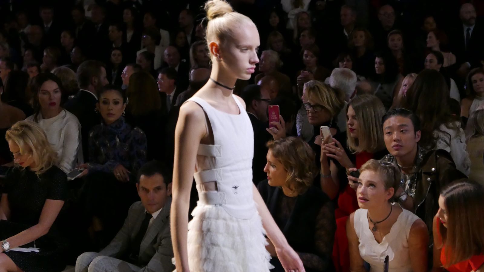 Maria Grazia Chiuri steps out with fencing-themed collection for Christian  Dior