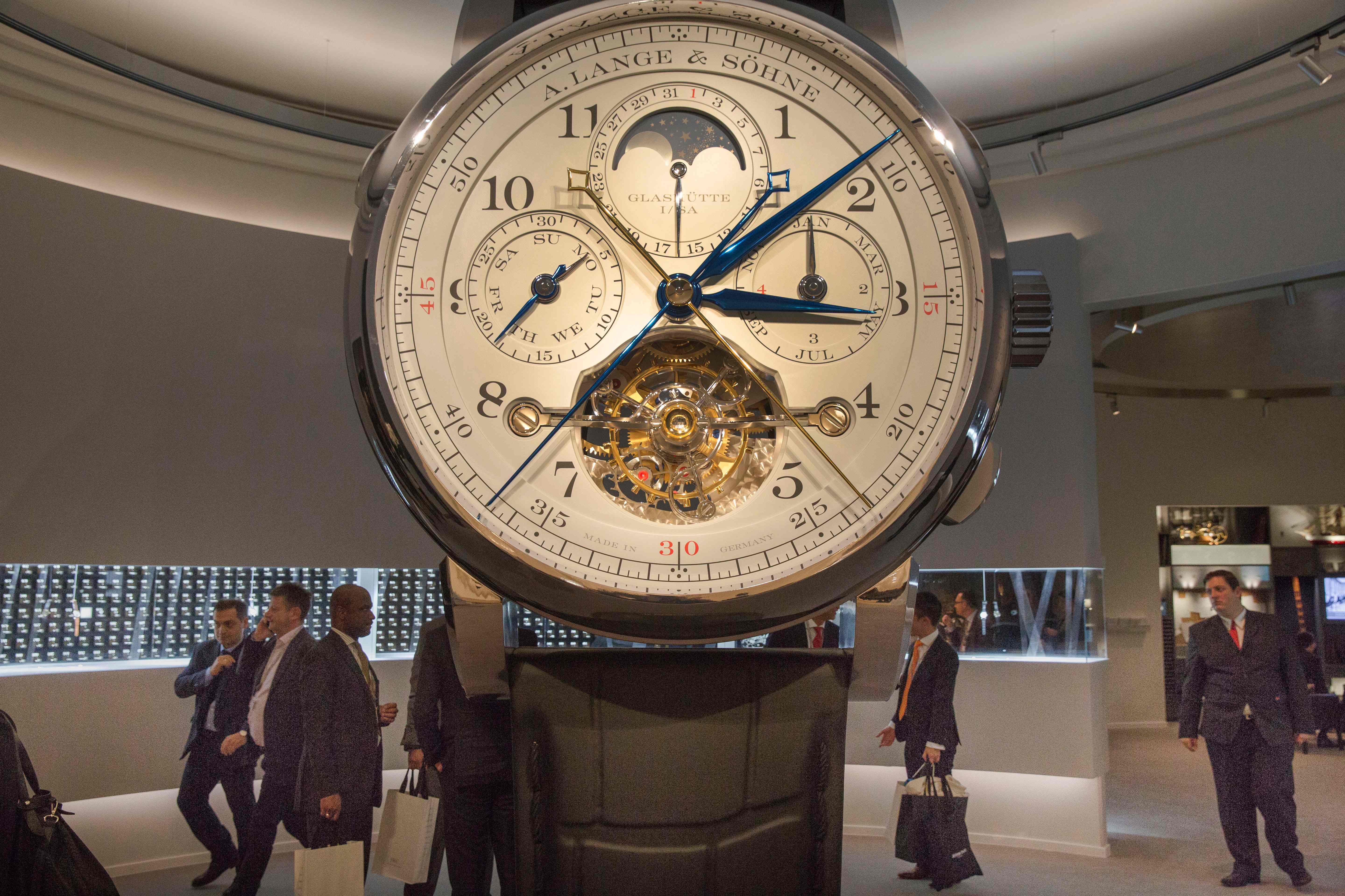 The Salon International de la Haute Horlogerie (SIHH) professional fair in fine watchmaking. Photo: AFP