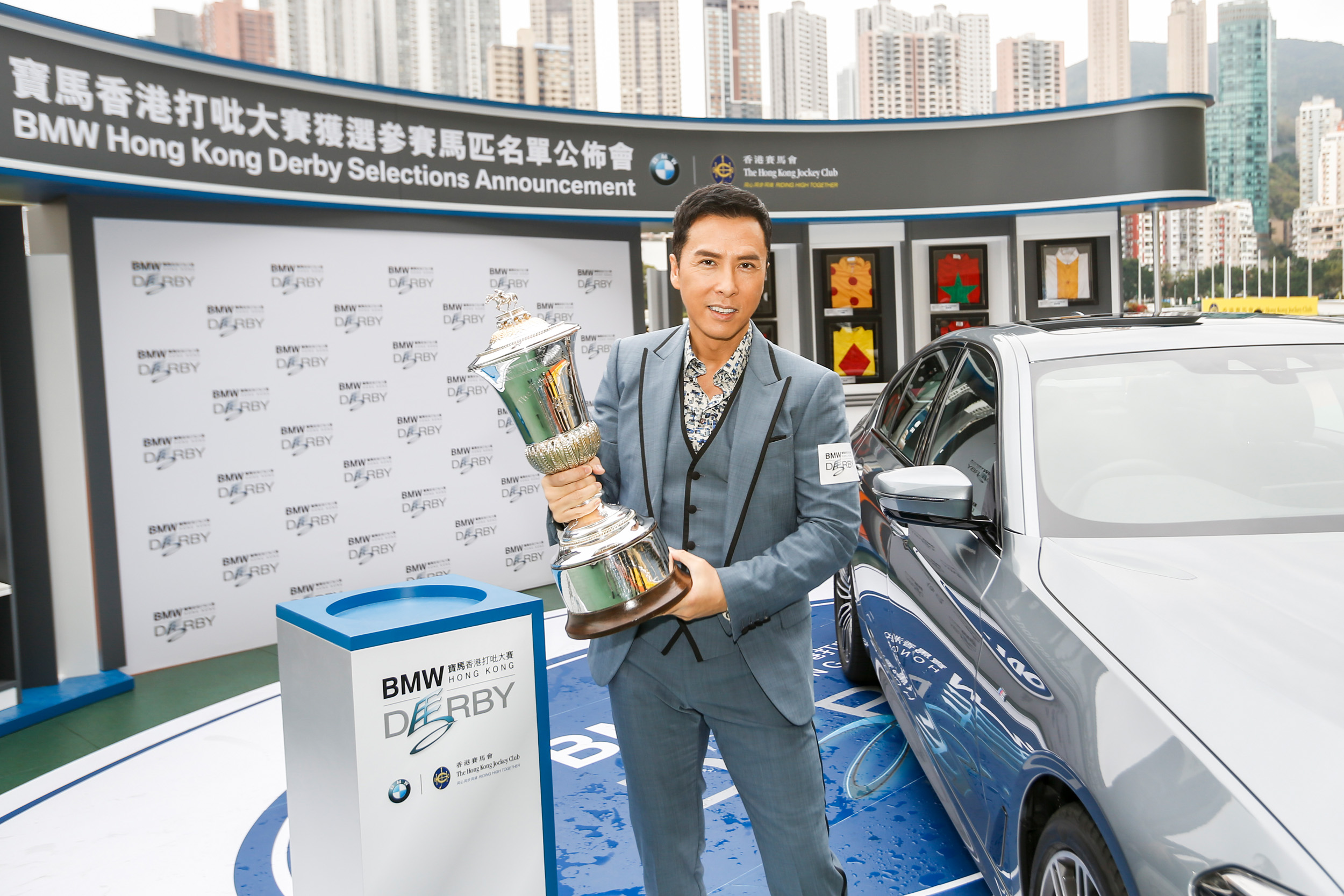 Donnie Yen is once again the BMW Hong Kong Derby’s Ambassador, a position the esteemed actor has held for five years.