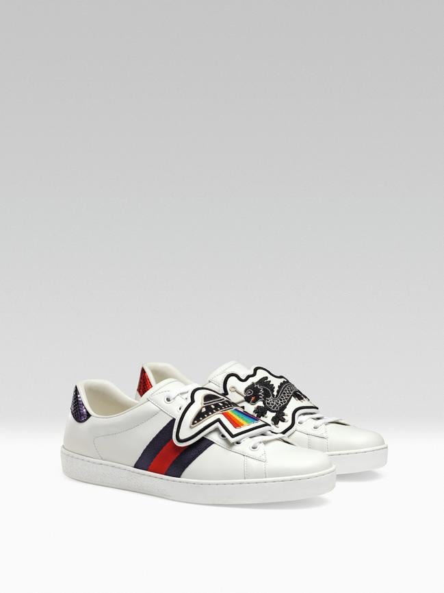 Gucci shop patch sneakers