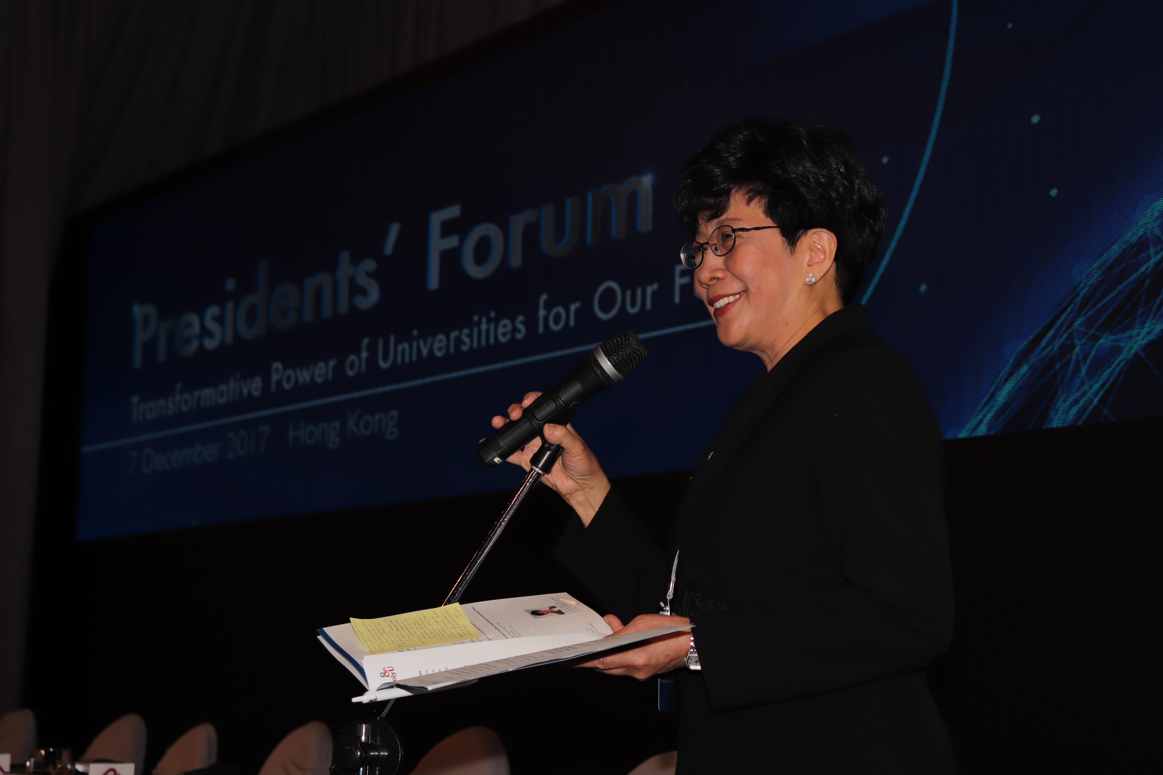 Photo - Professor Angelina Yuen, Vice President (Student and Global Affairs) The Hong Kong Polytechnic University