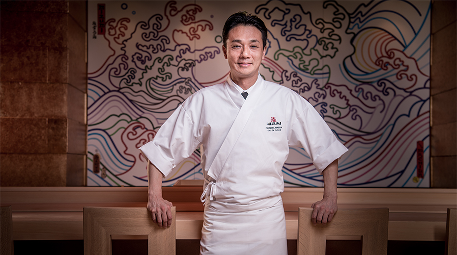 Norihisa Maeda, Chef de Cuisine of Mizumi at Wynn Macau