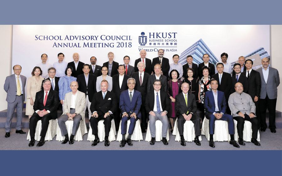 HKUST Business School Advisory Council Annual Meeting
September 14, 2018