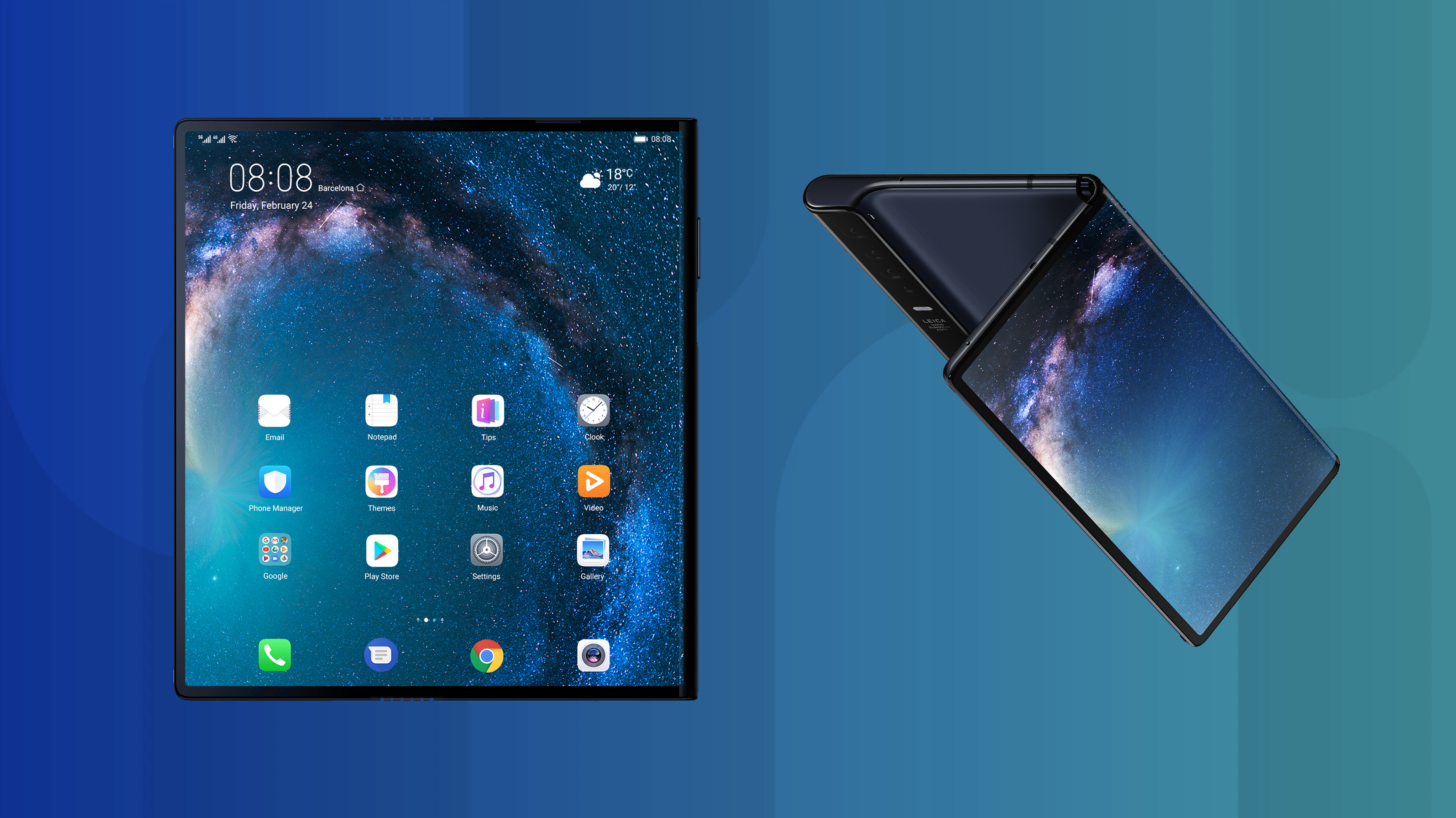Karriere stum pie Breaks two phones with one drop": Netizens react to foldable Huawei Mate X  | South China Morning Post