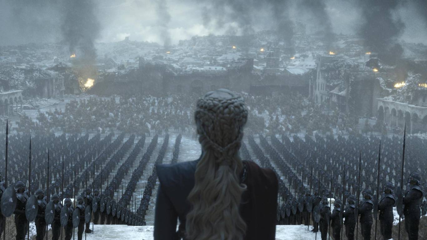 Spoilers ahead for Game of Thrones’ final episode! Don’t go all dragon queen on us if you don’t want to know what happens. (Picture: HBO)
