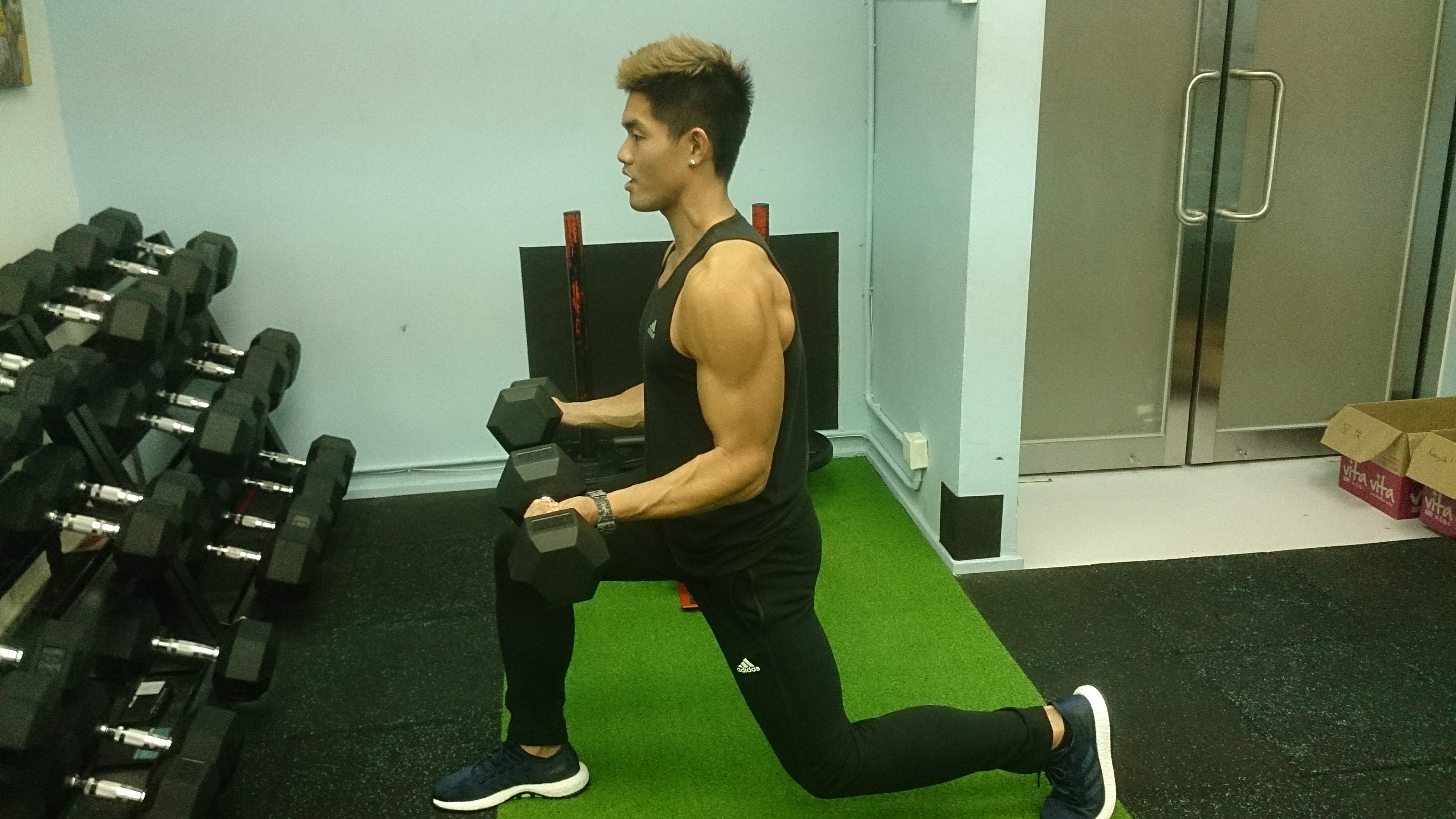 You can add different moves to your workout, as trainer Au Yeung shows.