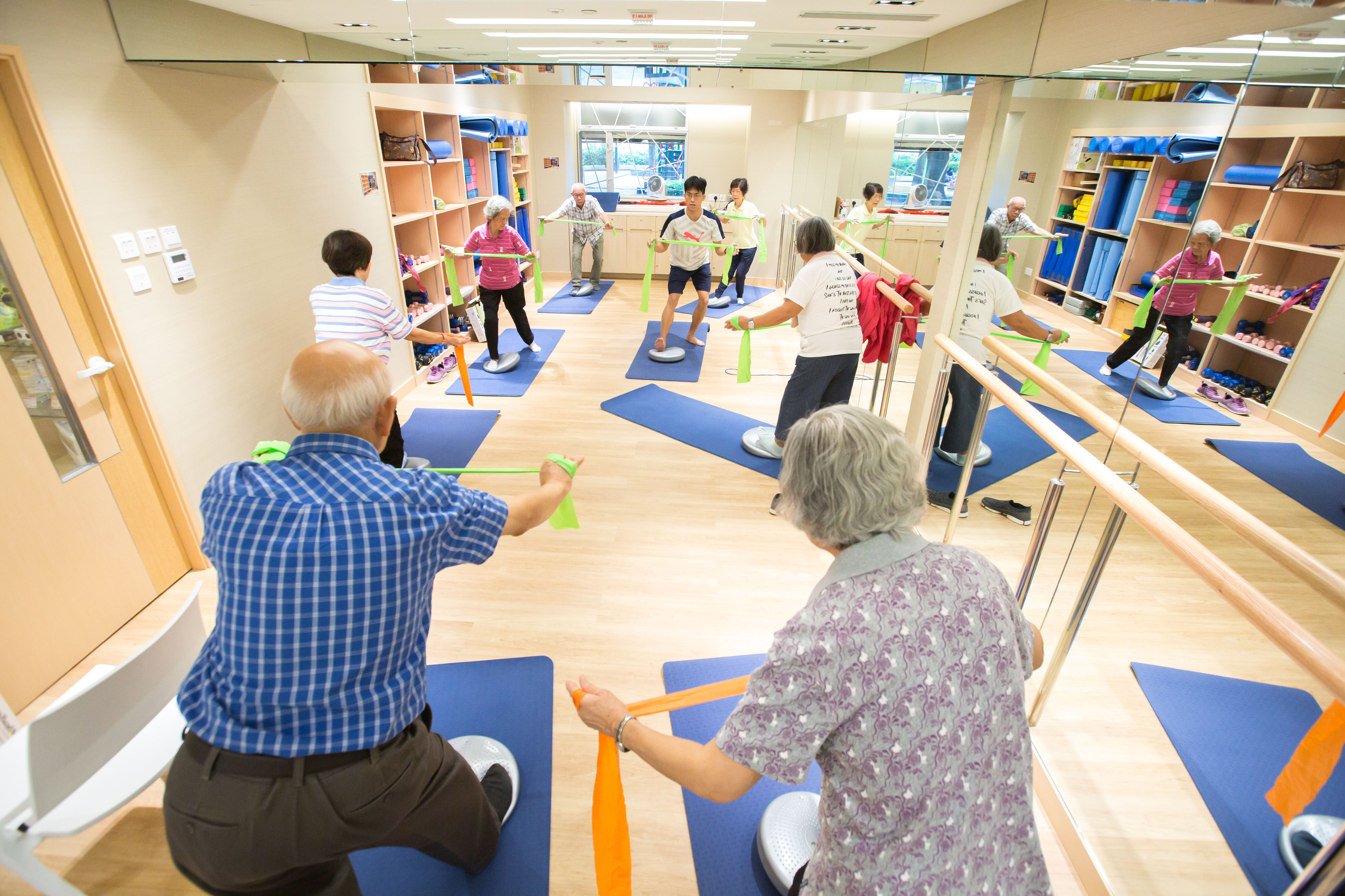 To address the challenges of a rapidly ageing society, The Hong Kong Jockey Club is promoting and encouraging active ageing among the elderly. 