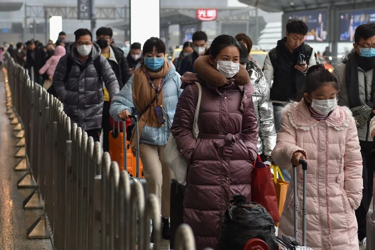 The new coronavirus has been devastating for China, but it’s also been a catalyst for novel tech solutions to fight the epidemic. (Picture: AFP)