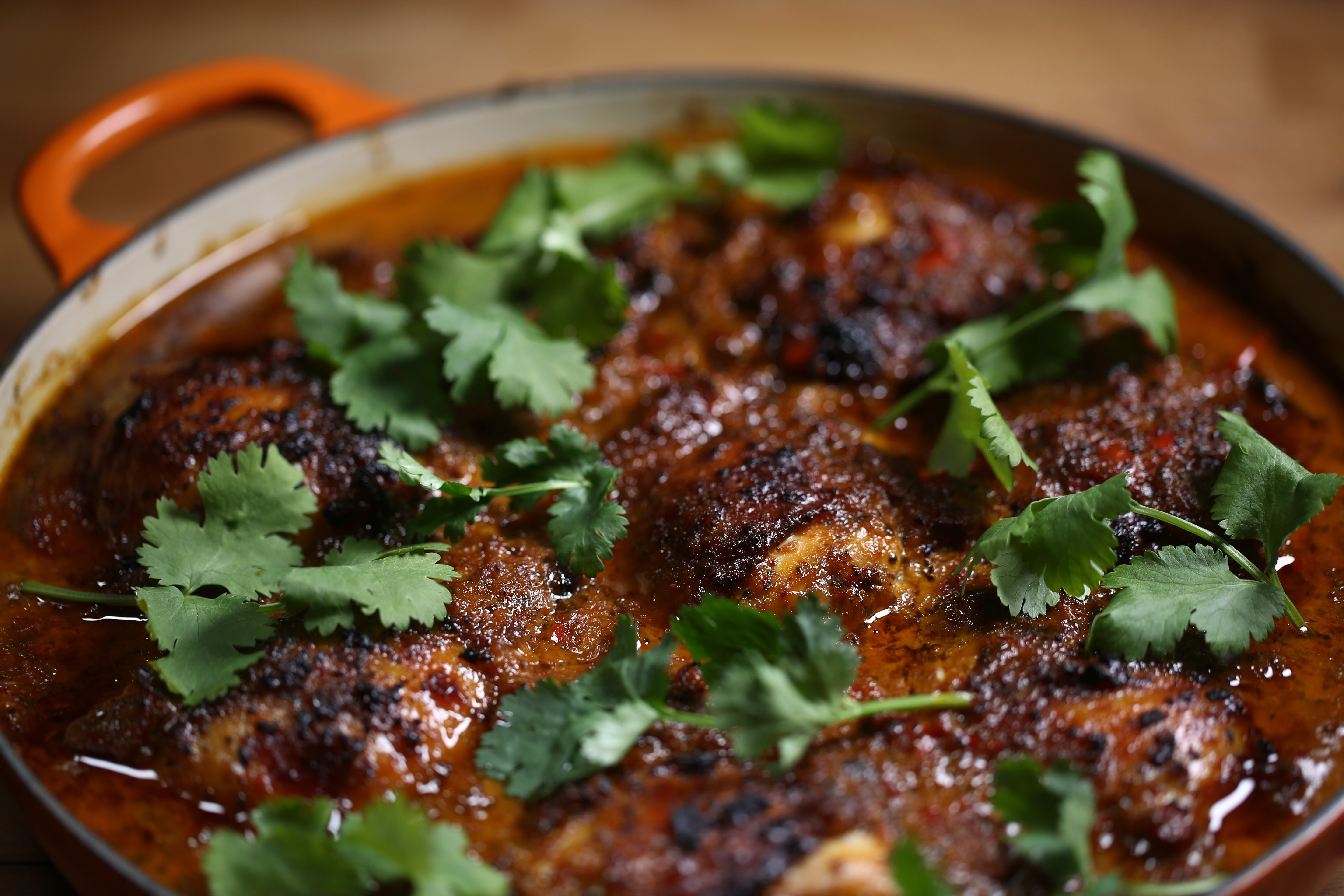 African chicken - a dish from Macau