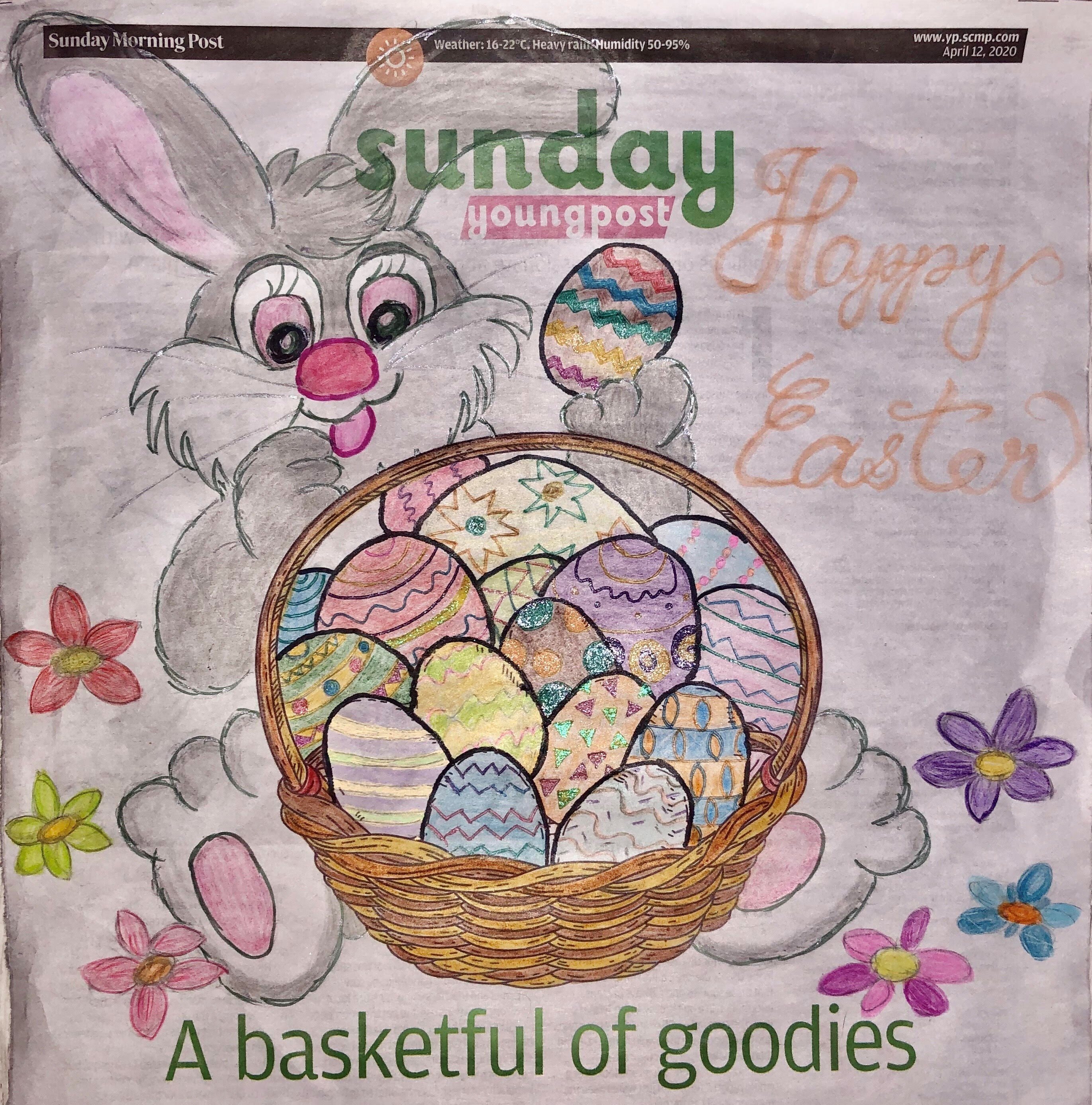 Take A Look At The Winners Of This Year S Easter Colouring Competition Yp South China Morning Post