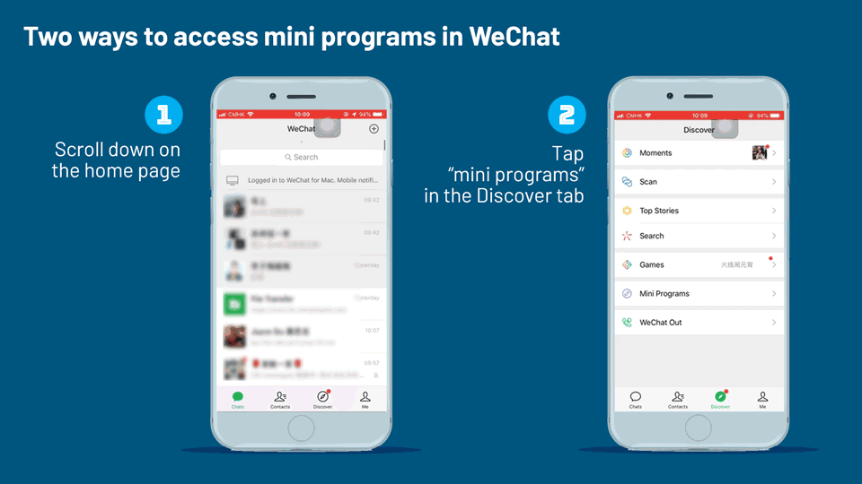 wechat for mac on discover