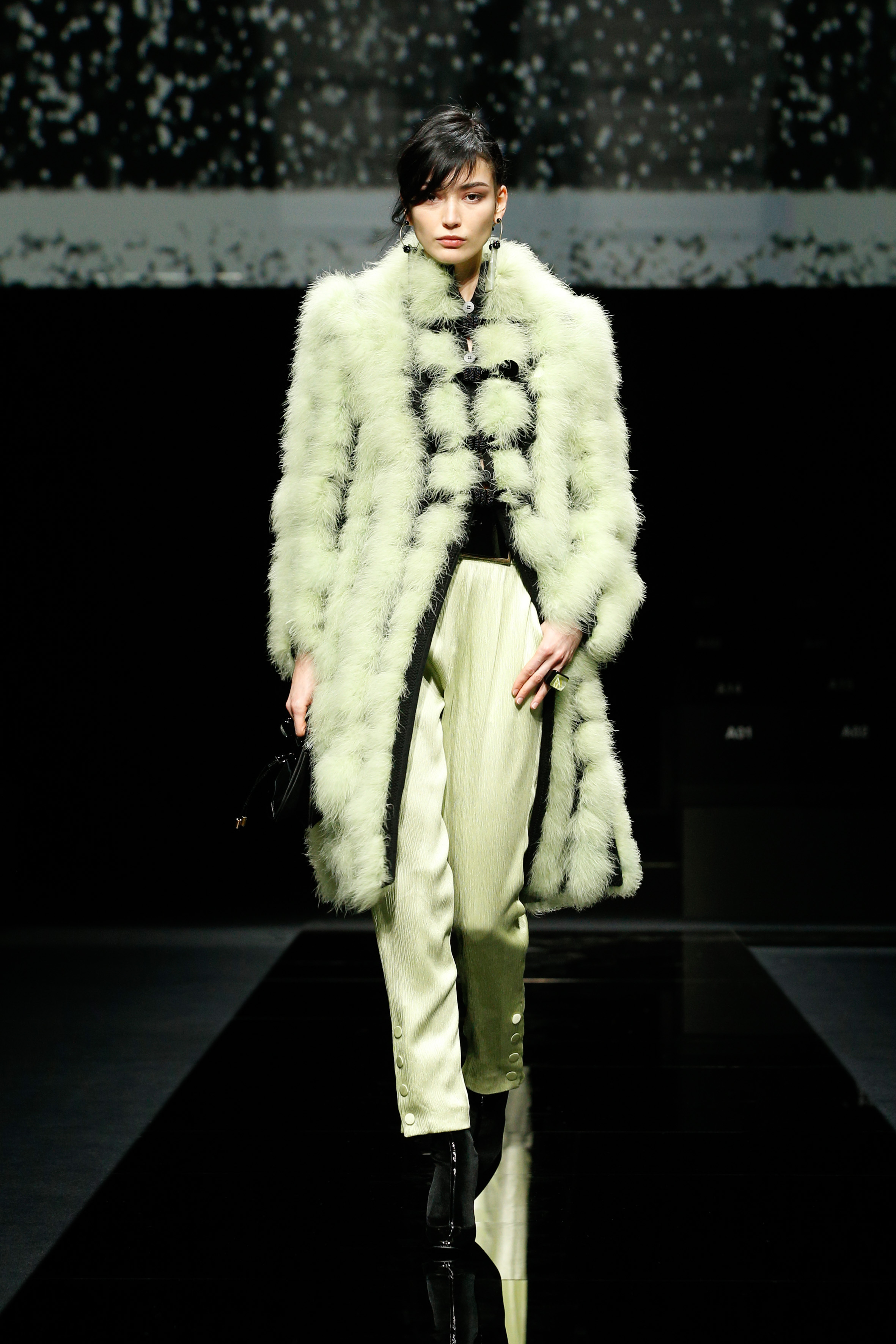 giorgio armani winter coat