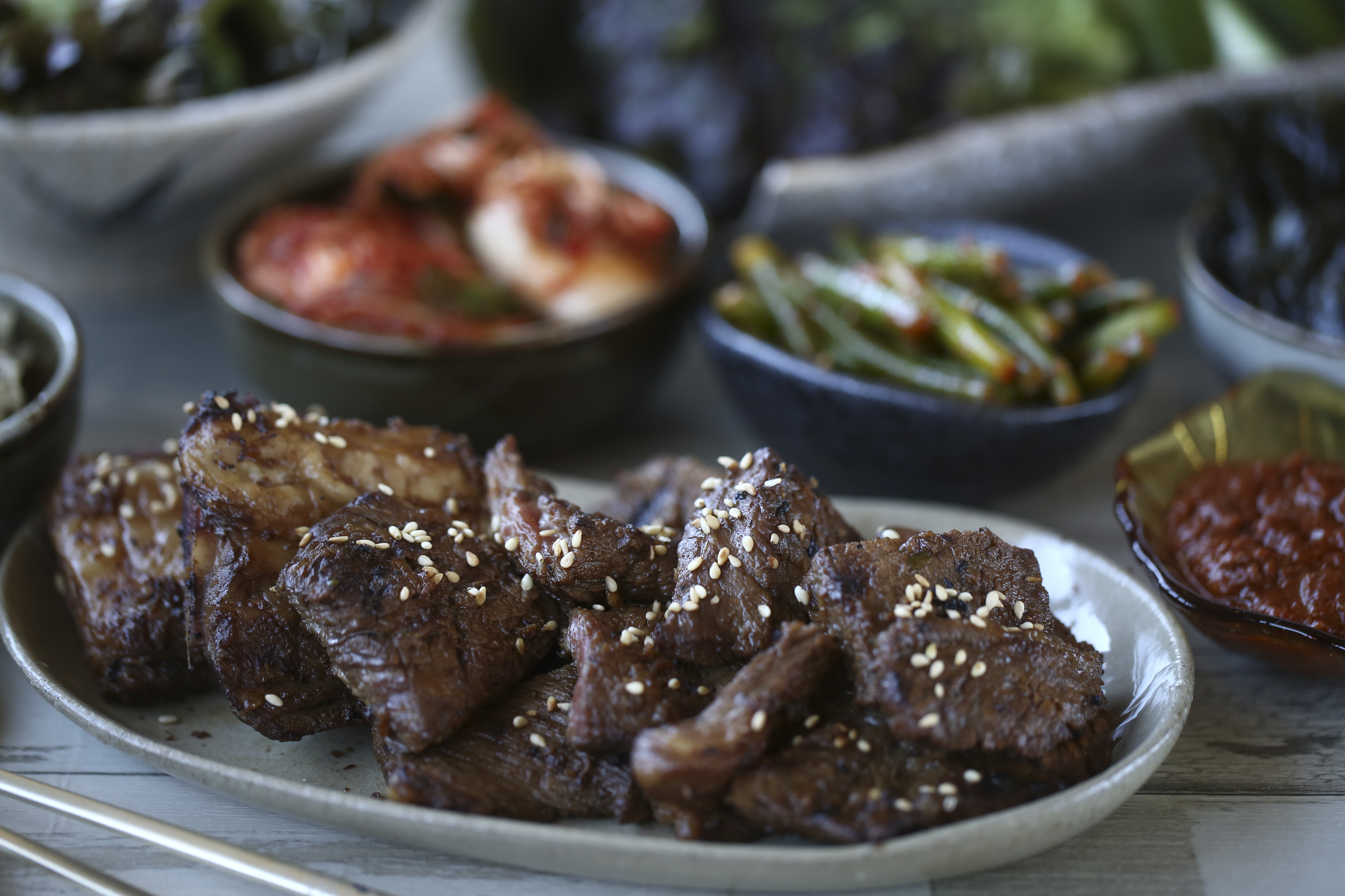 Easy Korean barbecued short ribs (kalbi)