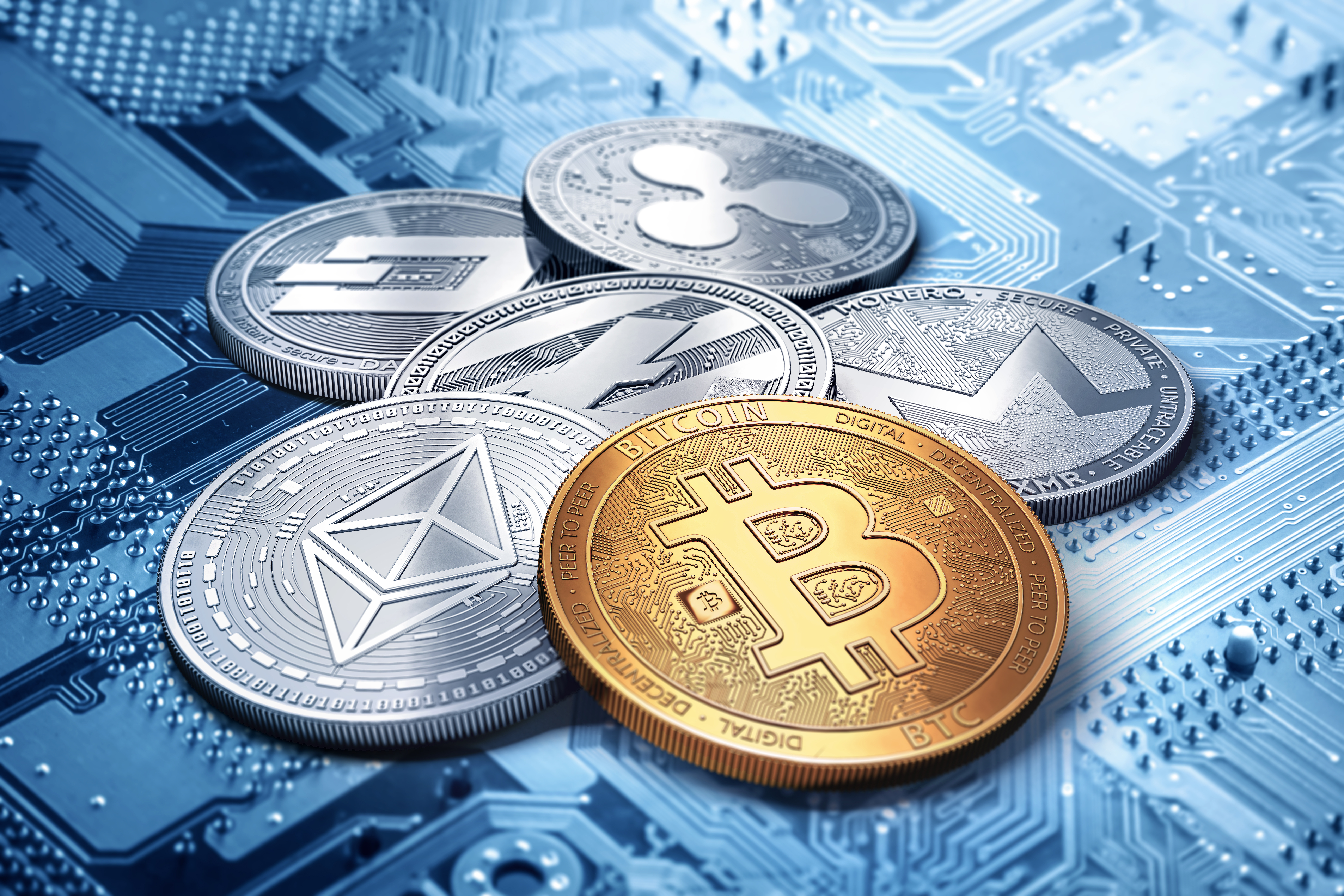 Virtual assets such as cryptocurrencies could transform the world of finance, making the industry more transparent, less susceptible to fraud and potentially cheaper for consumers. Photo: Shutterstock