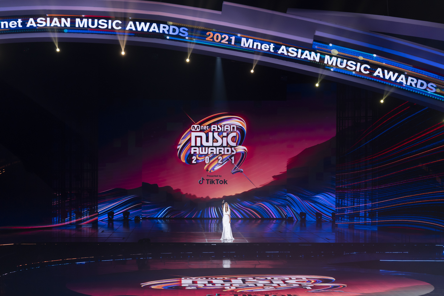 The MAMAs stage in Paju, South Korea where K-pop stars will perform and receive their awards. Photo: Courtesy of CJ ENM