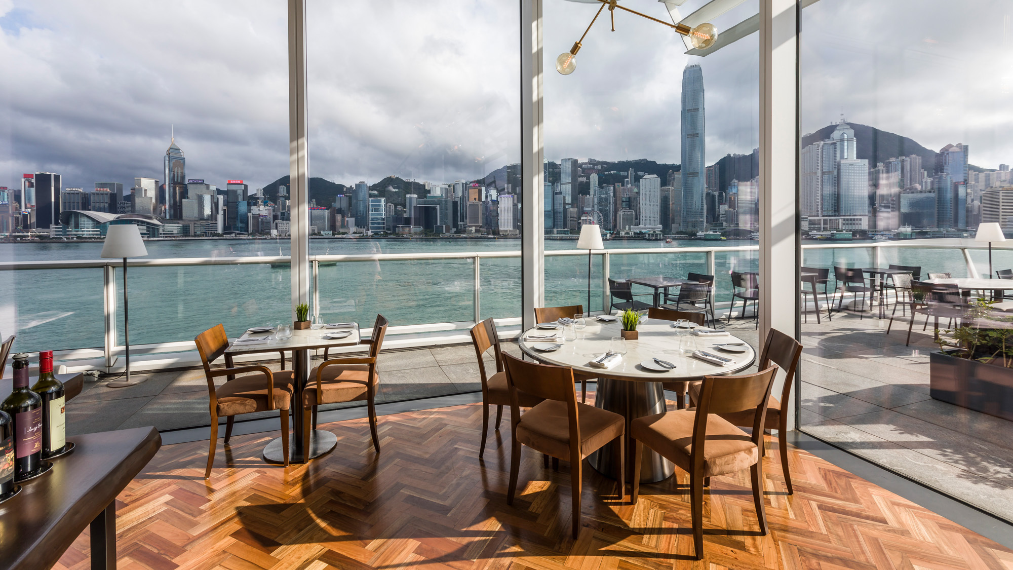 Combining stunning panoramic views and alfresco dining, Harbourside Grill offers a refined culinary experience.