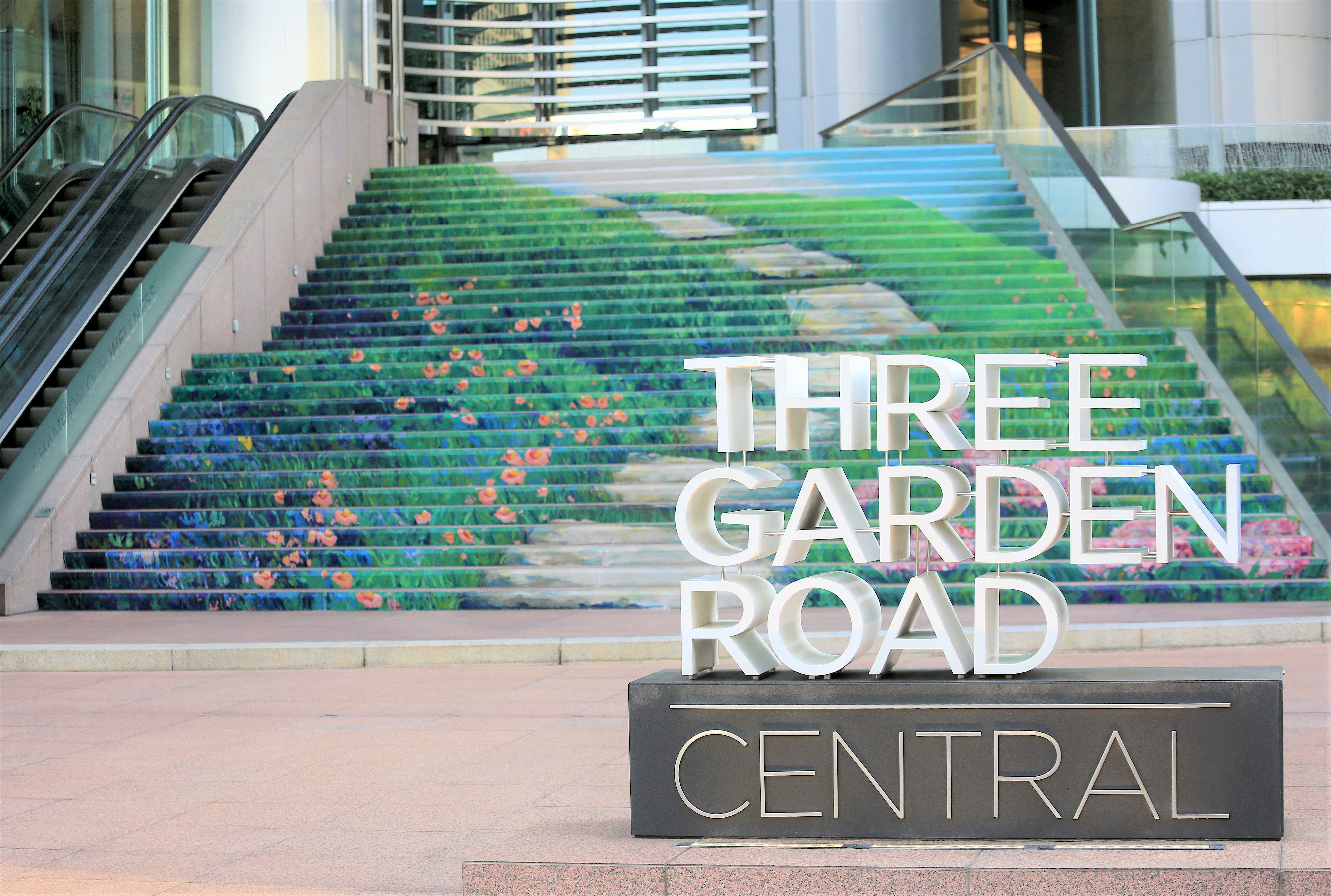 Three Garden Road is a “Double Platinum” rated green and sustainable property.