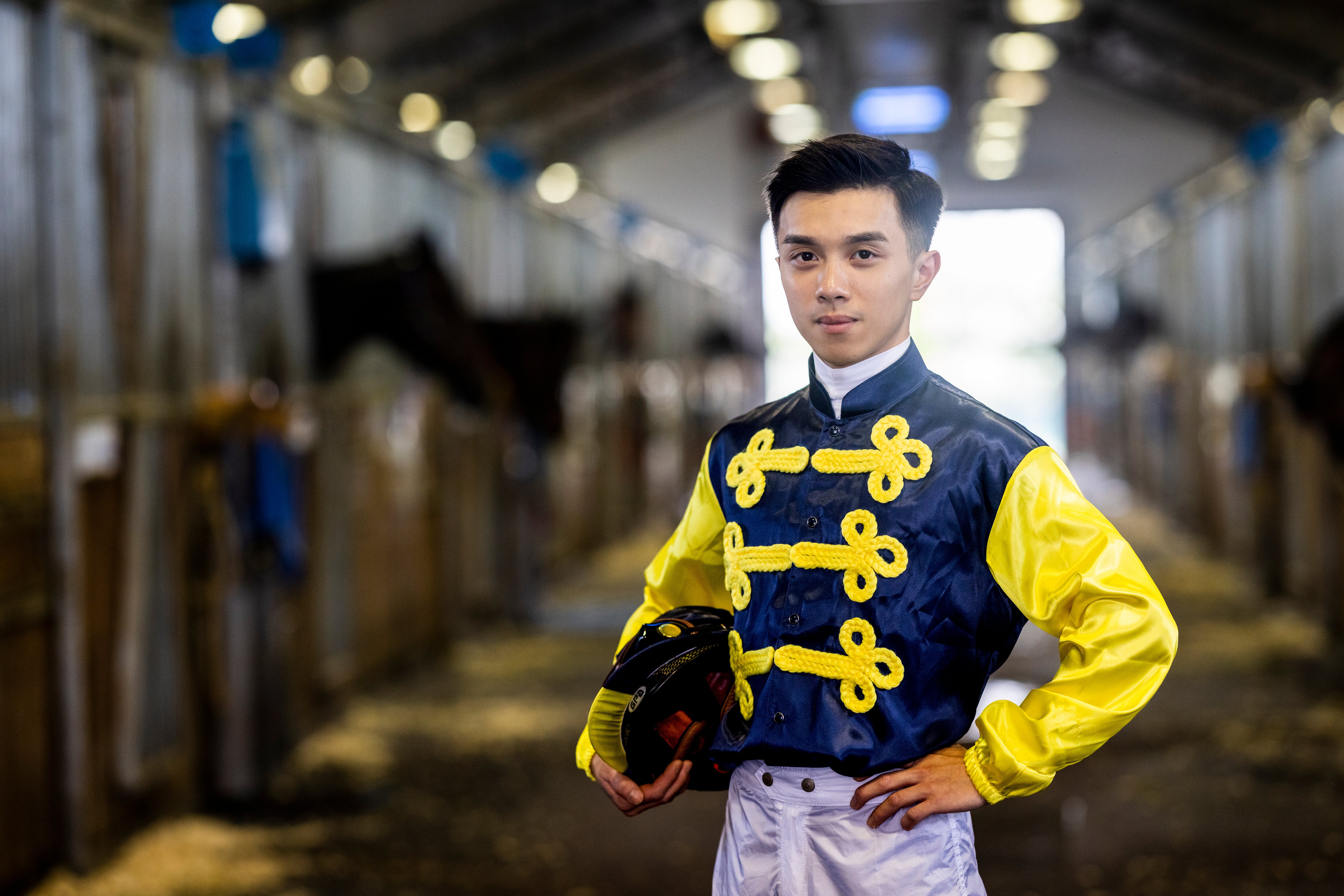Angus Chung maintains a highly disciplined life as an apprentice jockey.