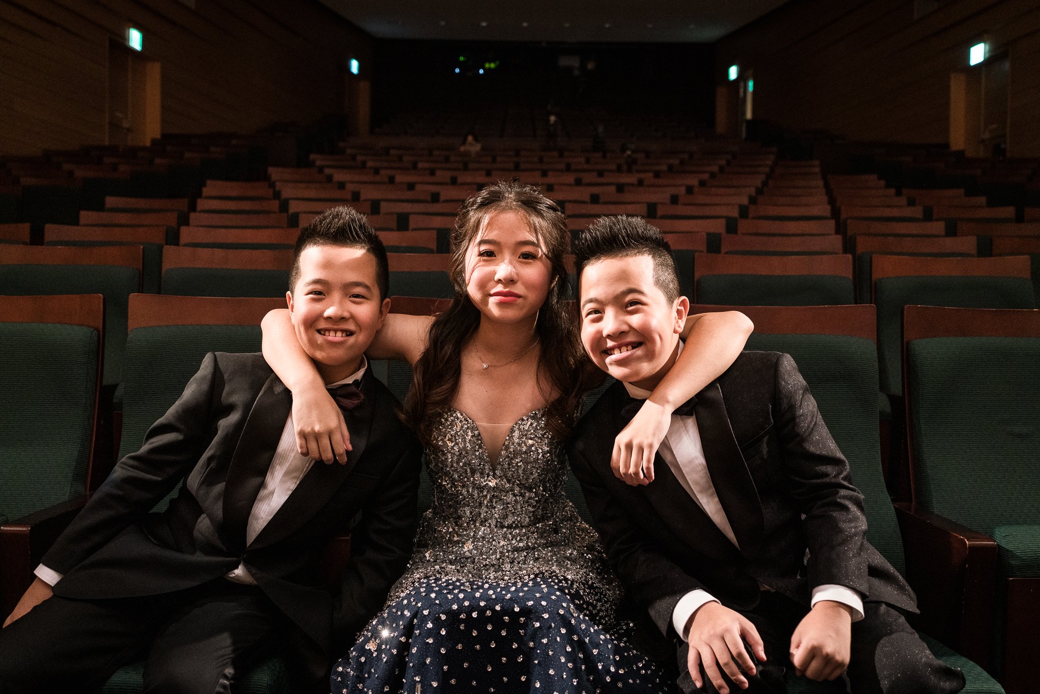 Hong Kong-Canadian sister and brother piano prodigies wow audiences in concerts held across the strait