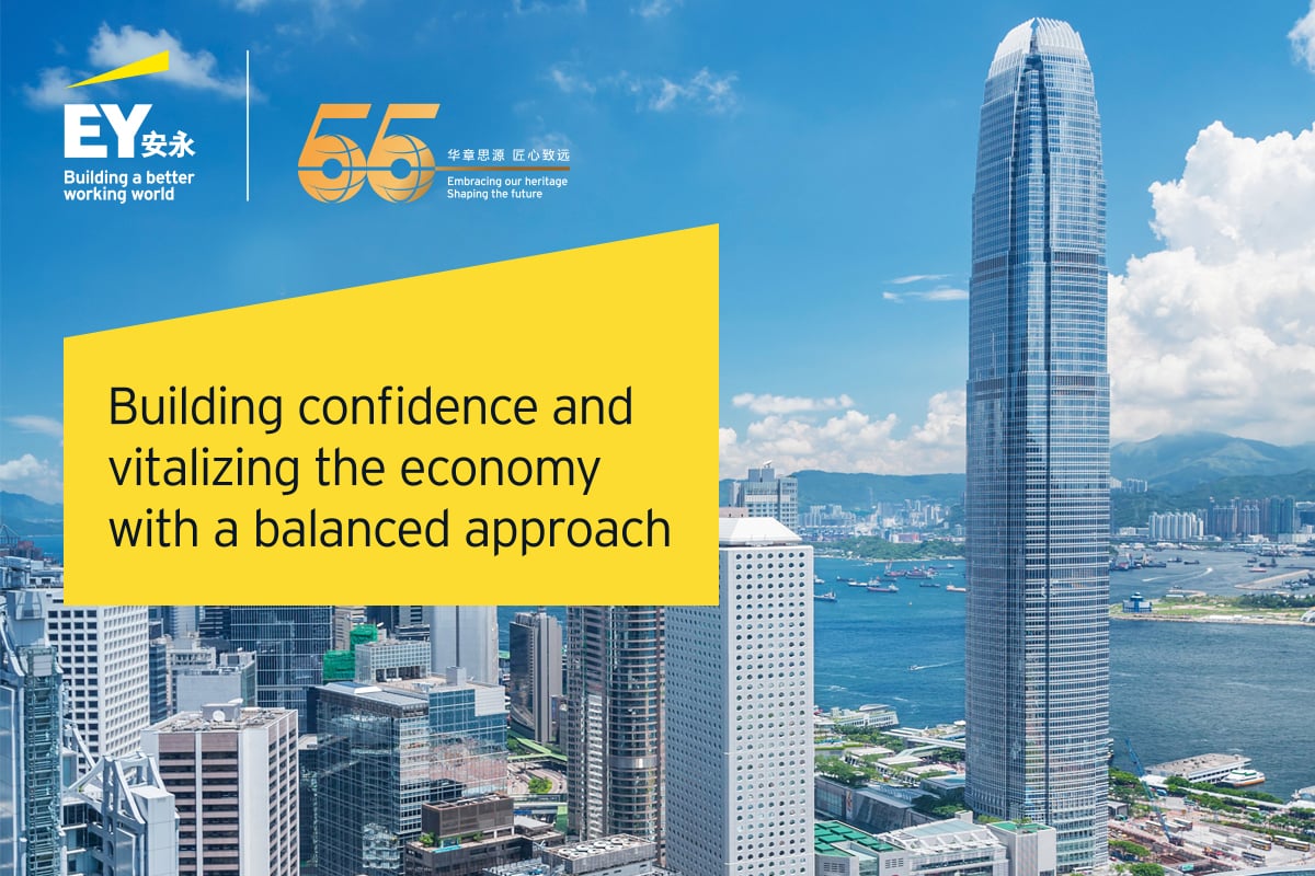 Building confidence and vitalizing the economy with a balanced approach