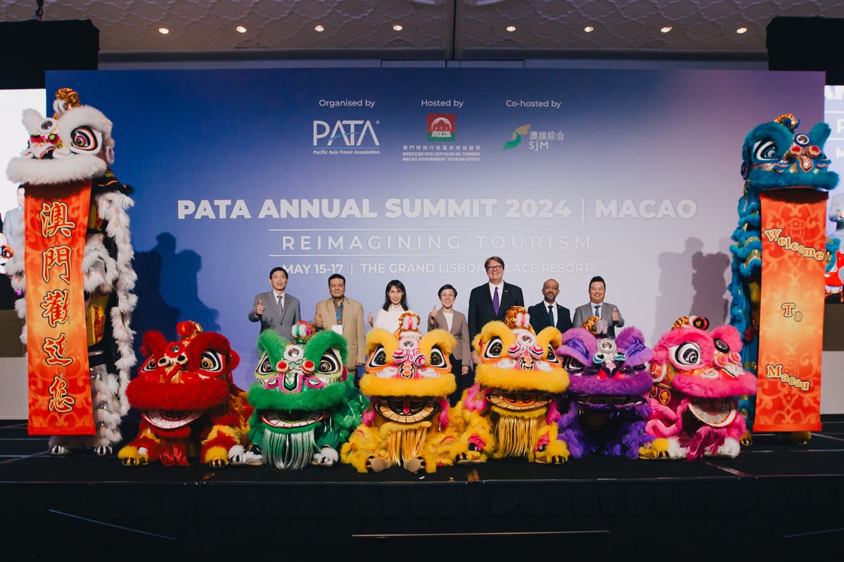 The opening ceremony of the PATA Annual Summit 2024, held in Macau 