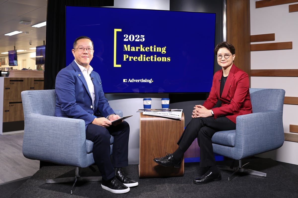 Kevin Huang, chief operating officer, SCMP and Melissa Wong, chief customer and marketing officer, AIA Hong Kong and Macau